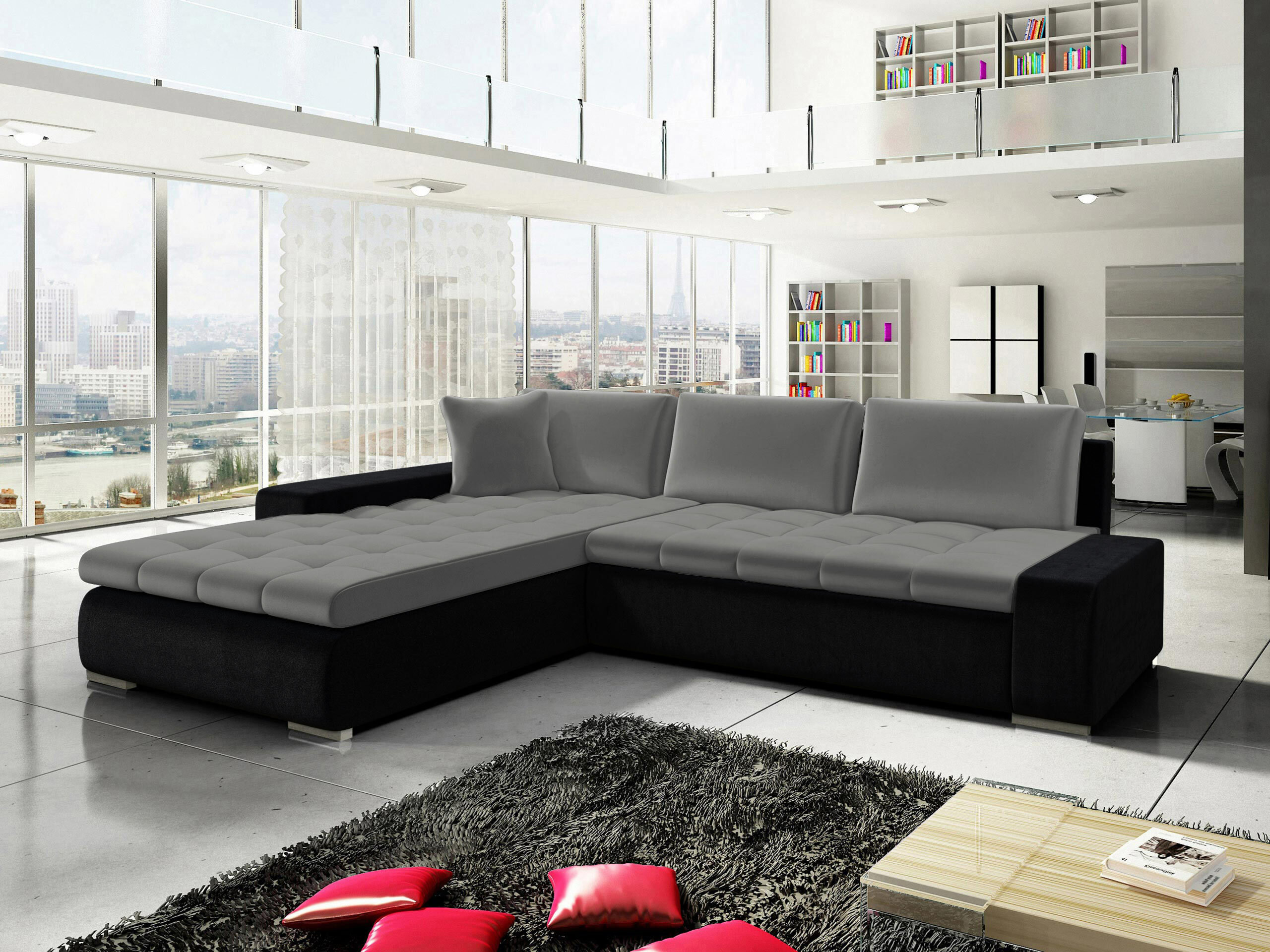 Stūra dīvāns Comfivo Nitor II (Magic Velvet 2219 + Magic Velvet 2217)