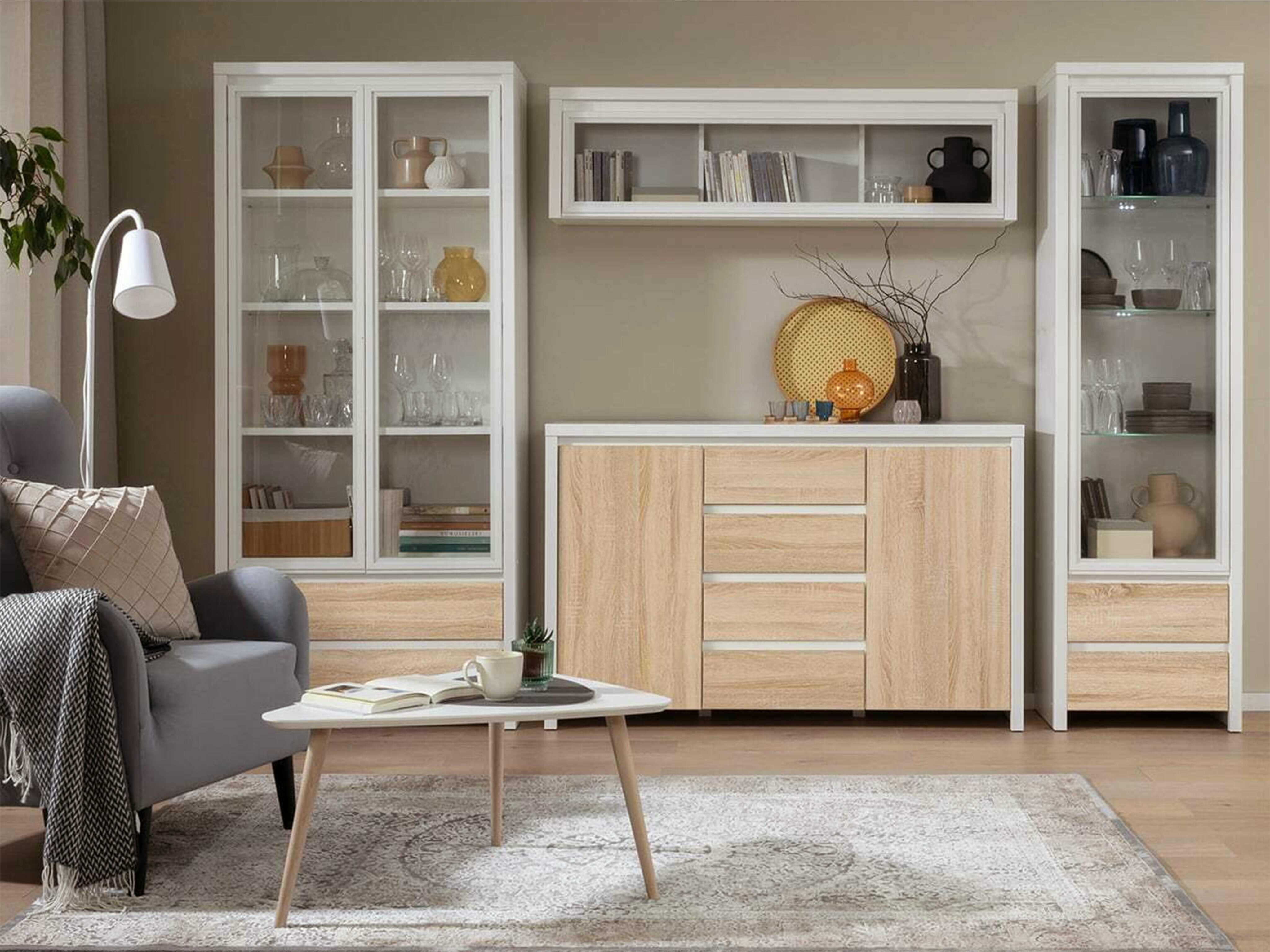 Kumode Nolroma 103 (Balts + Sonomas ozols)