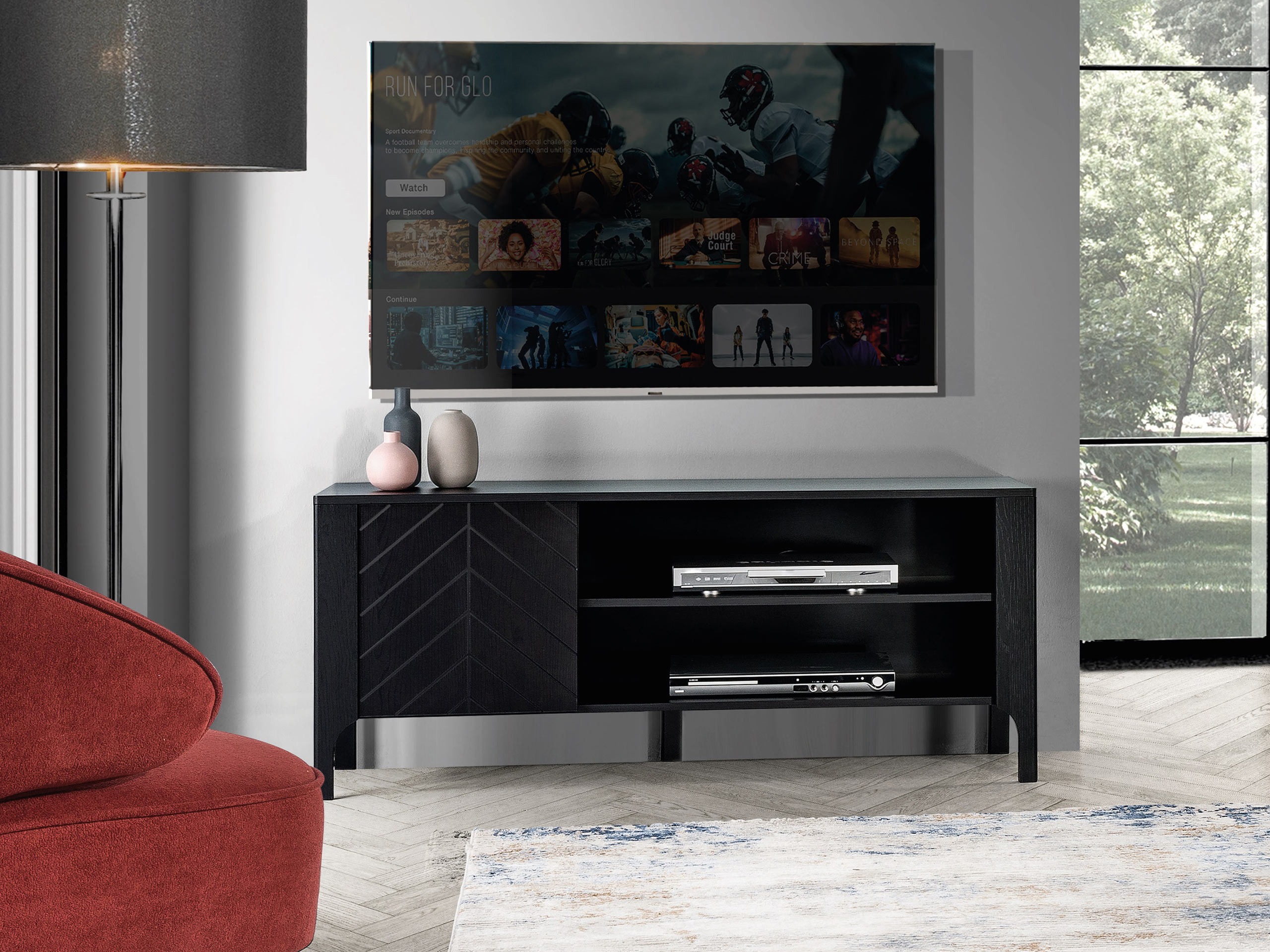 TV galds Mavtoru 107 (Melns)