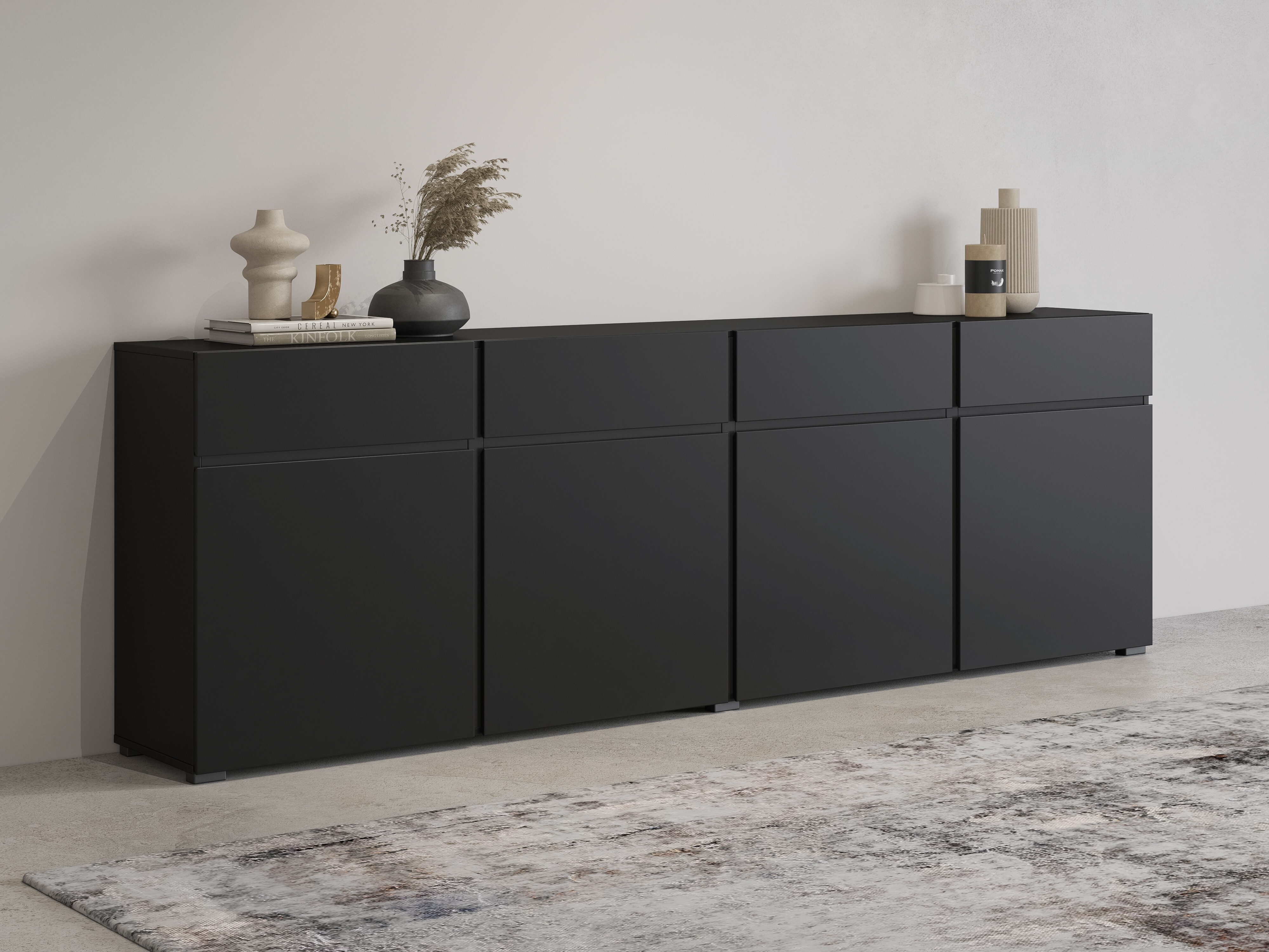 Kumode Alfere 100 (Melns)