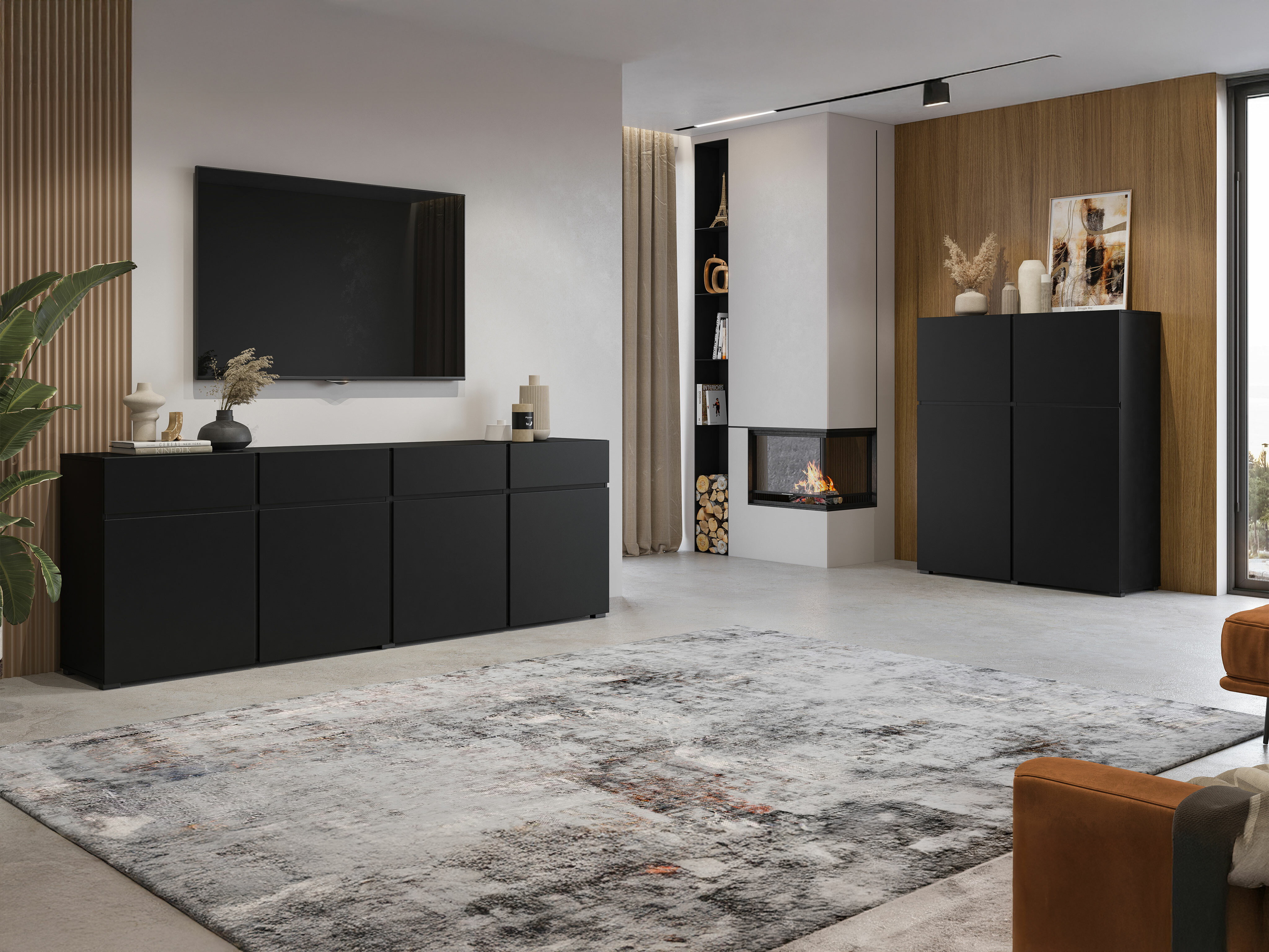 Kumode Alfere 100 (Melns)