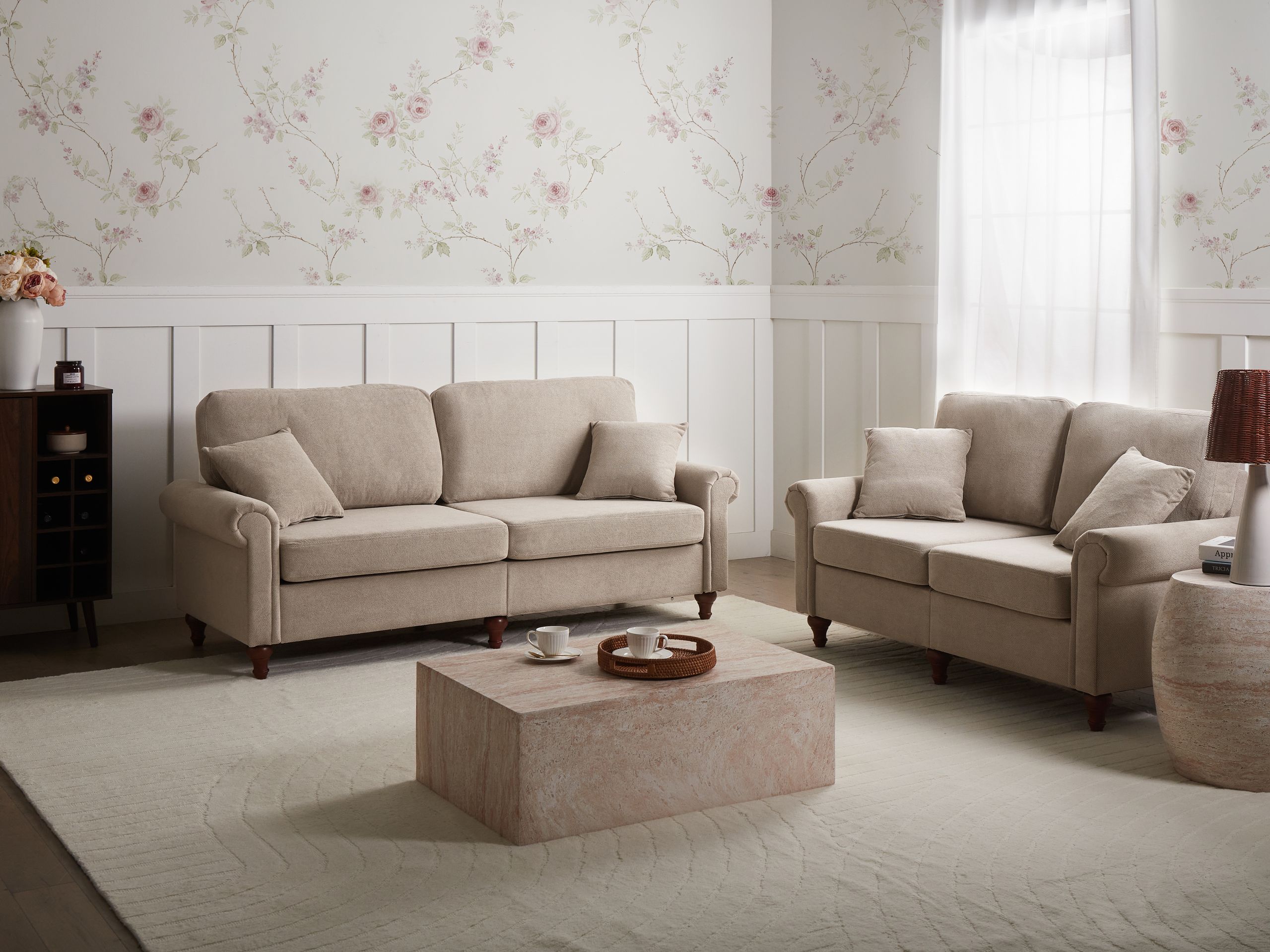 Dīvāns Berwyn 3036 (Taupe)