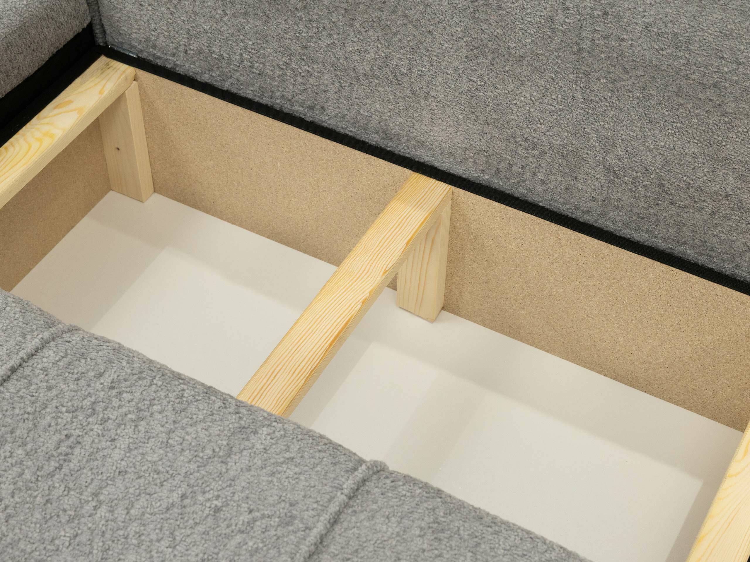 Stūra dīvāns Comfivo Laurus III (Coral 55)