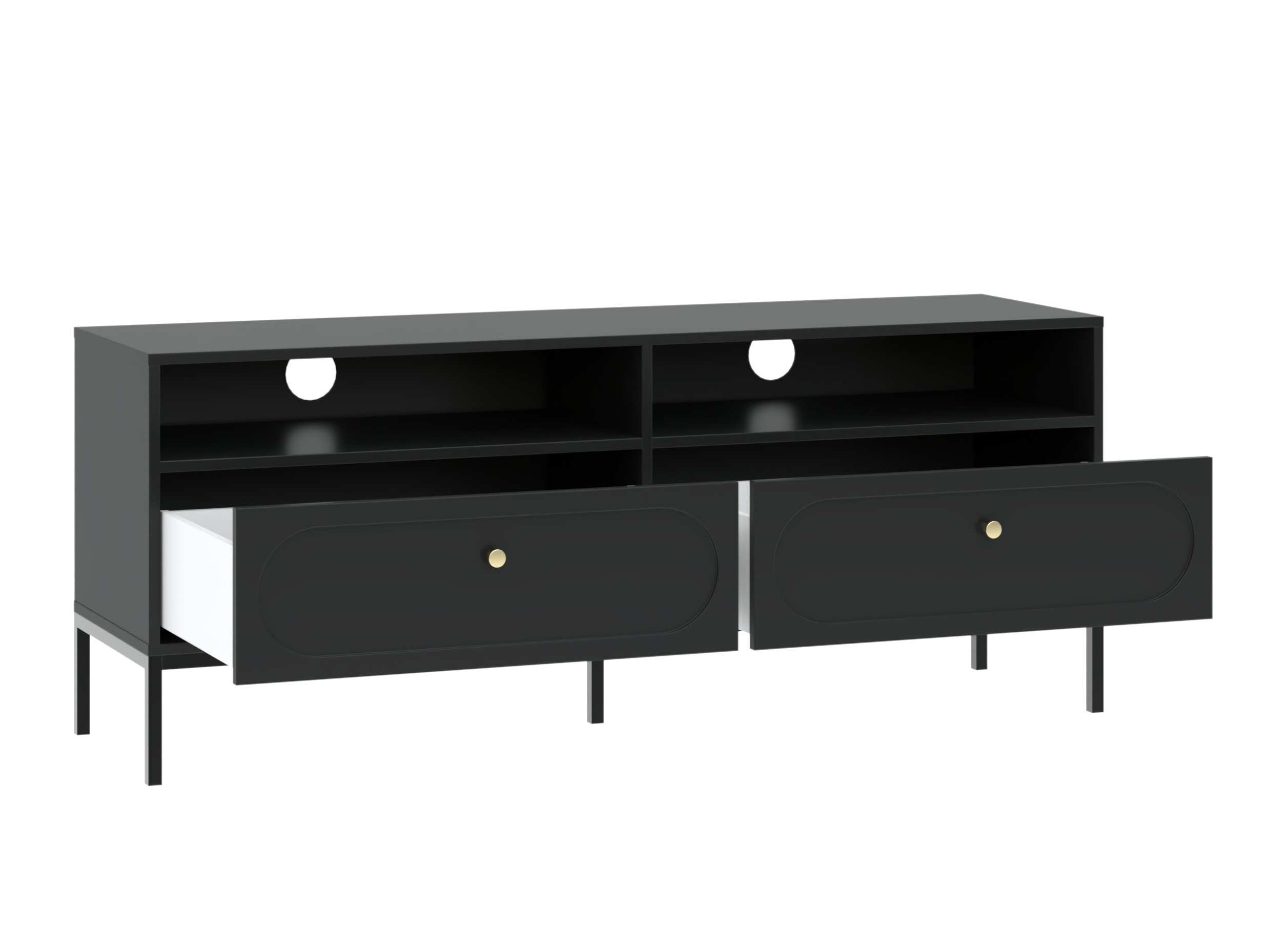 TV galds Bristol 235 (Melns)