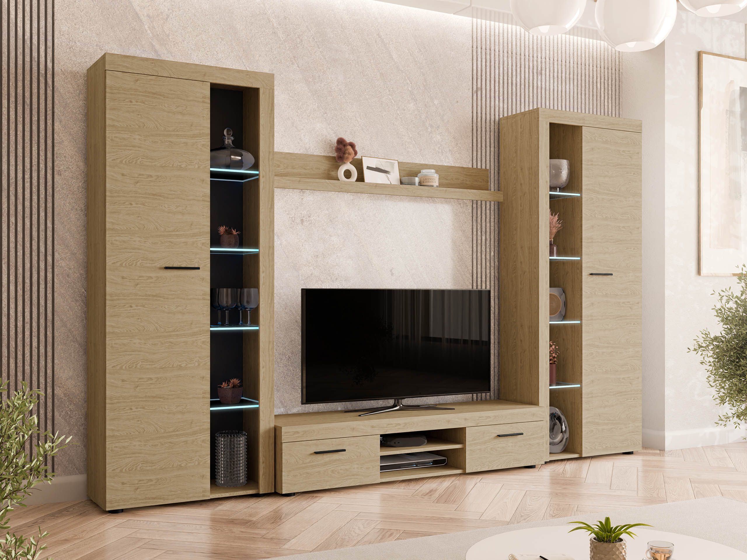 Viesistabas komplekts Univio II (Ozols)