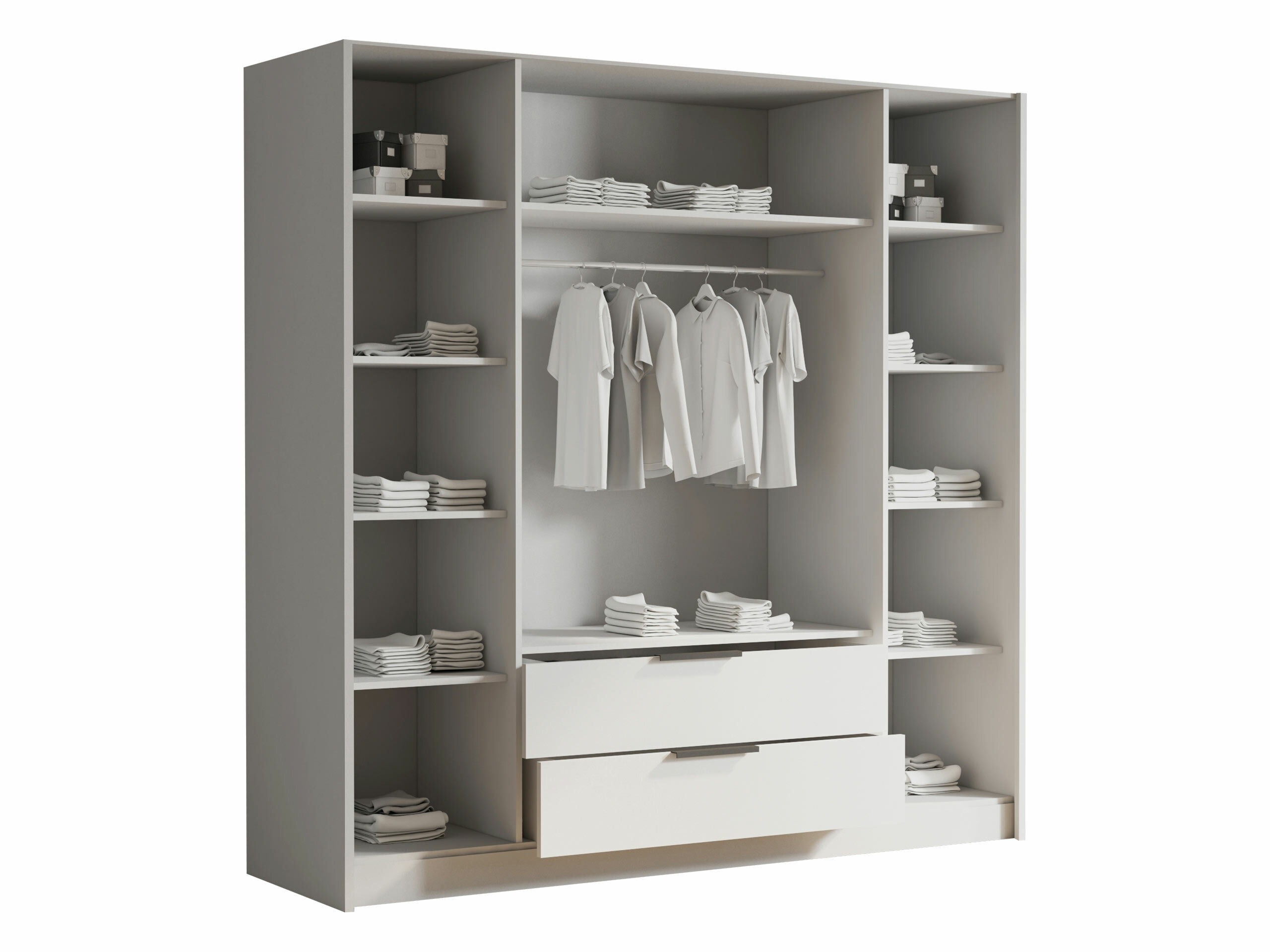 Skapis Closico Cadron II (Balts)