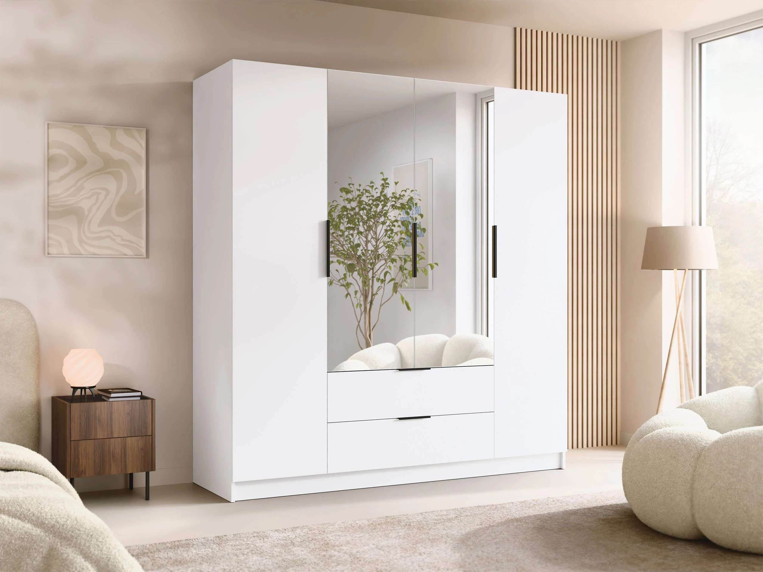 Skapis Closico Cadron II (Balts)