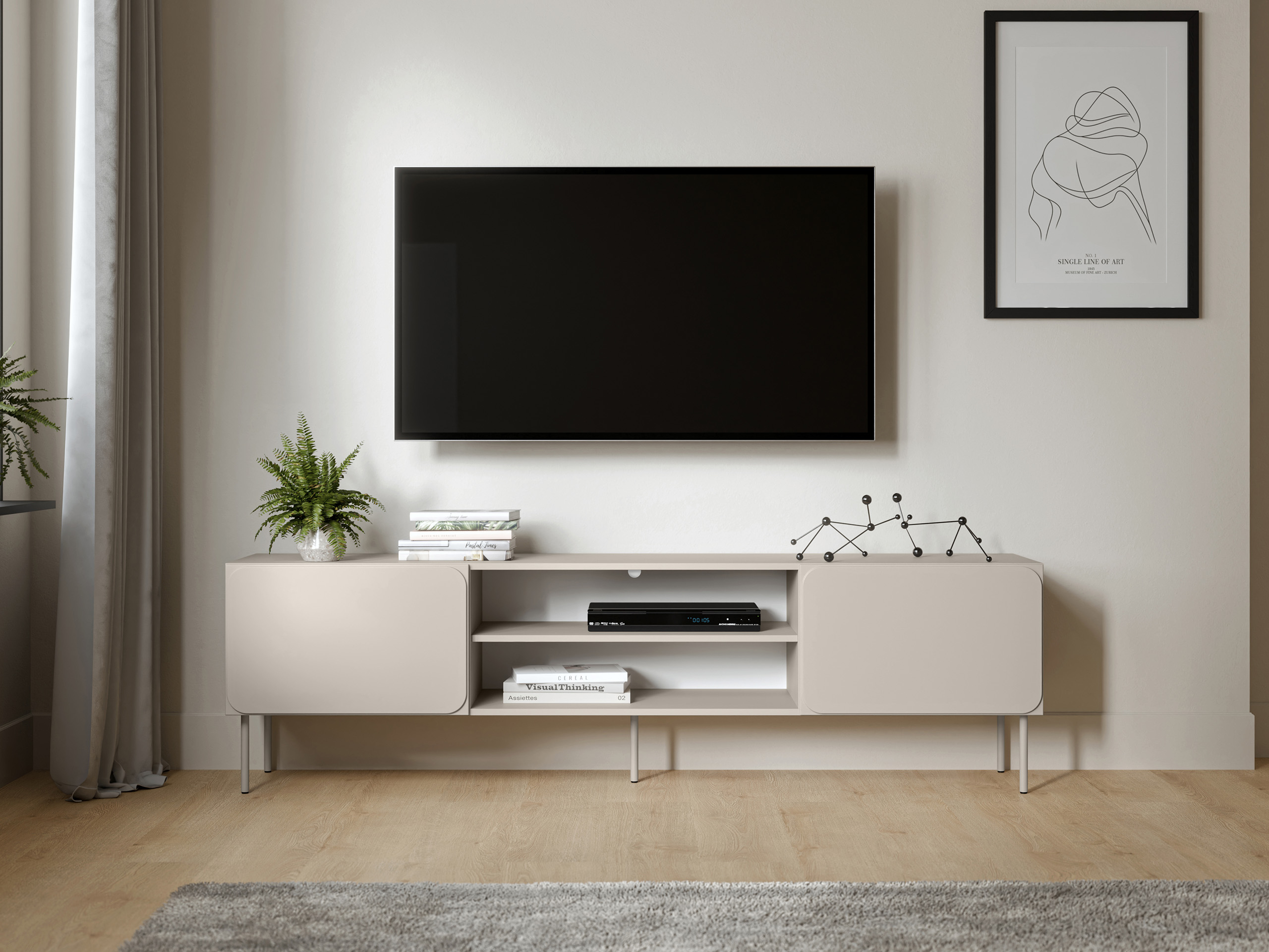TV galds Fentore 102 (Kašmirs)