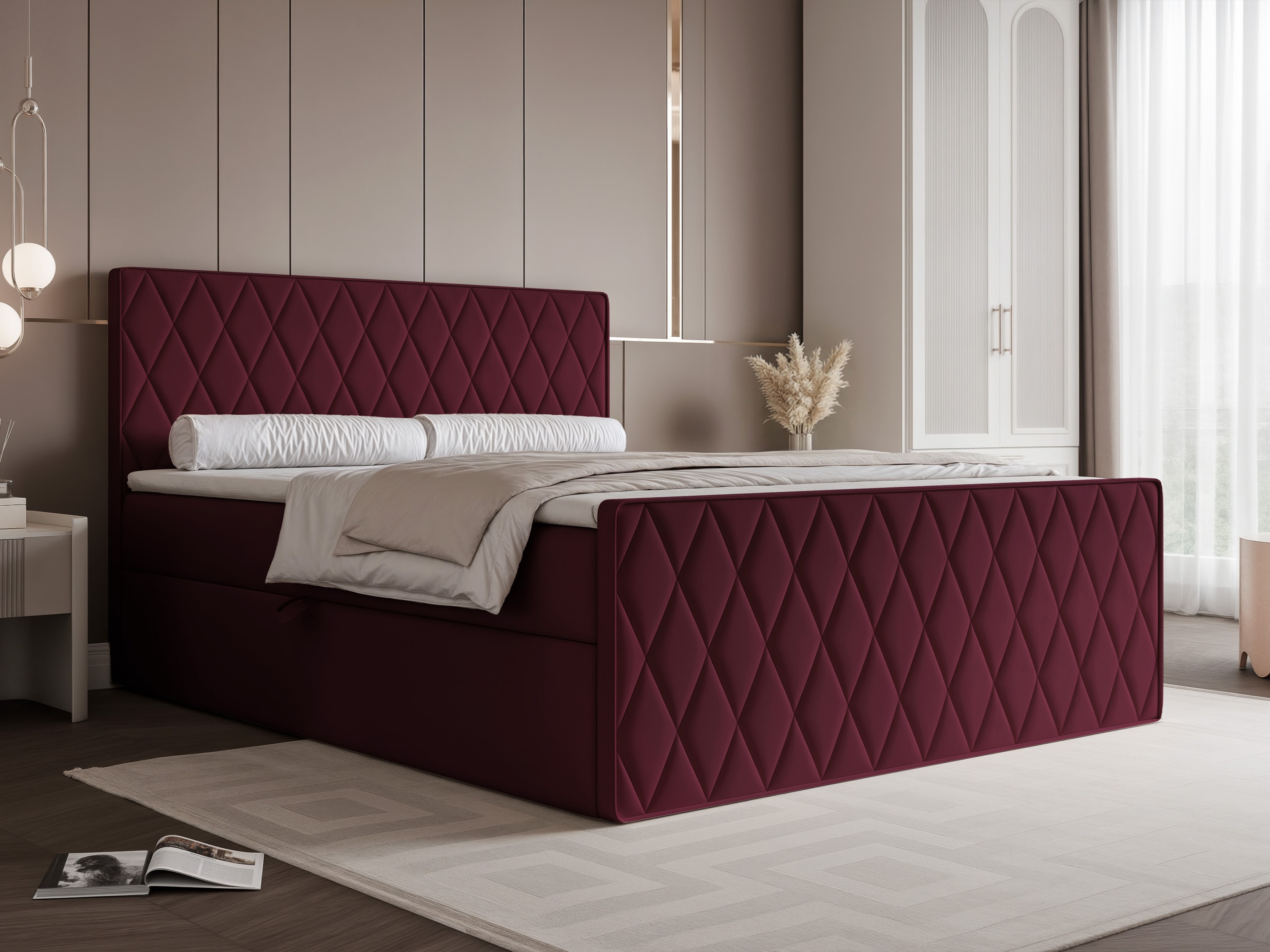 Kontinentālā gulta Martinez 129 (Magic Velvet 2229)