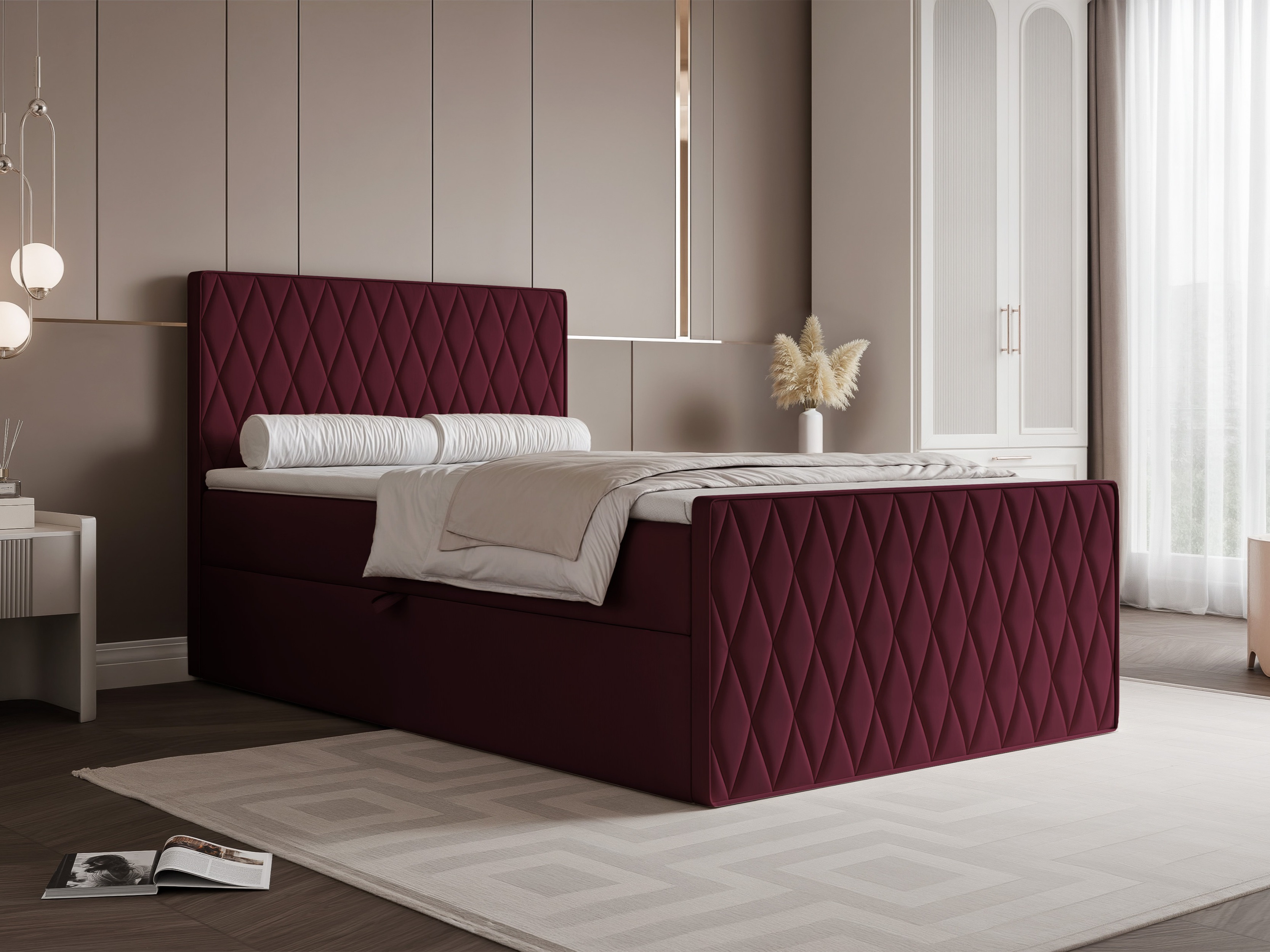 Kontinentālā gulta Martinez 129 (Magic Velvet 2229)