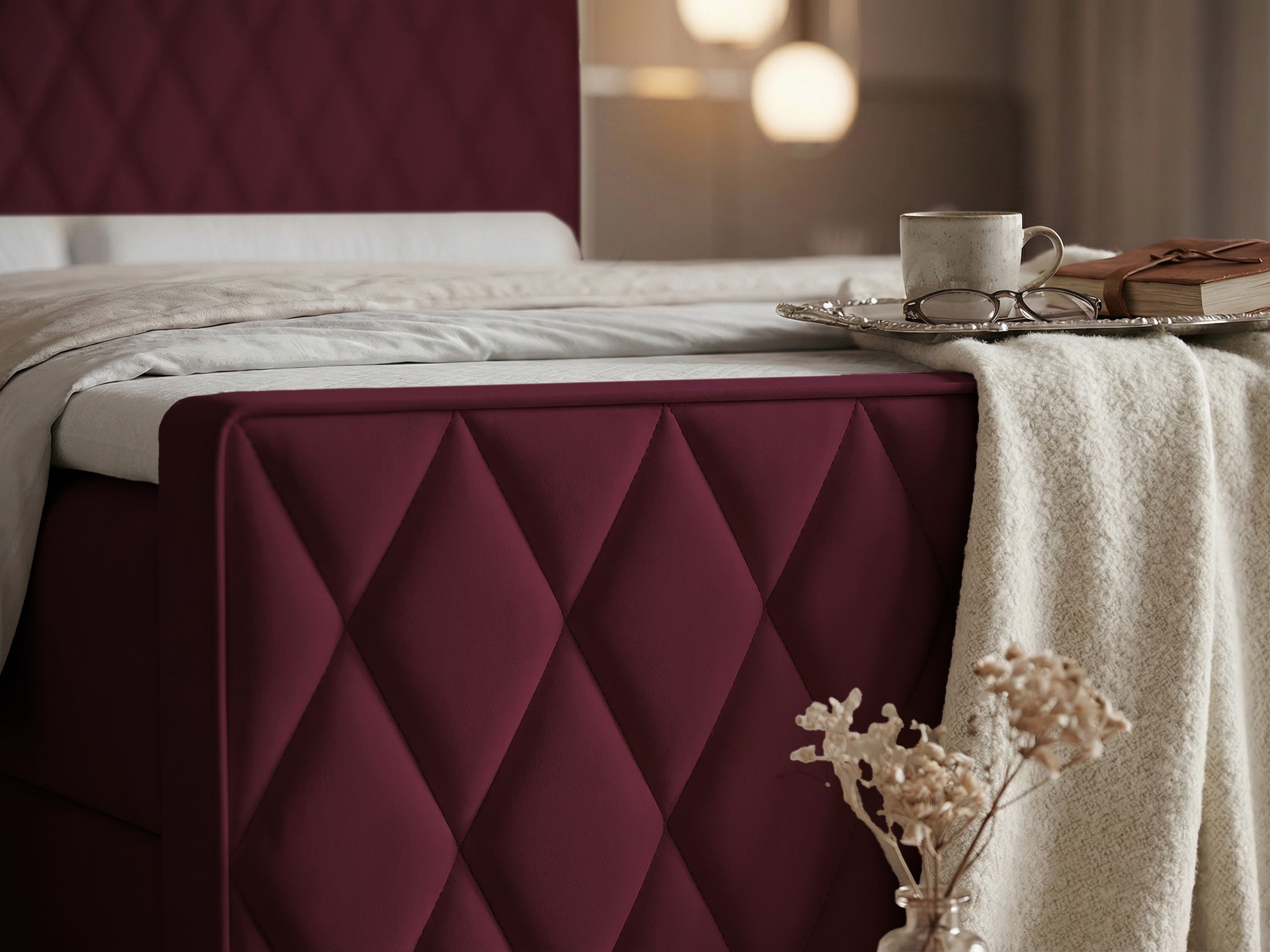 Kontinentālā gulta Martinez 129 (Magic Velvet 2229)