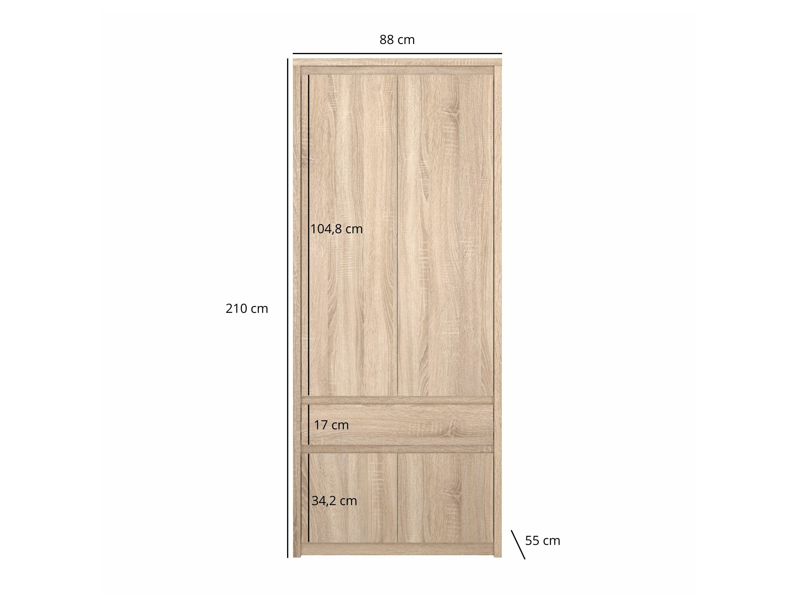 Skapis Vesetre 120
