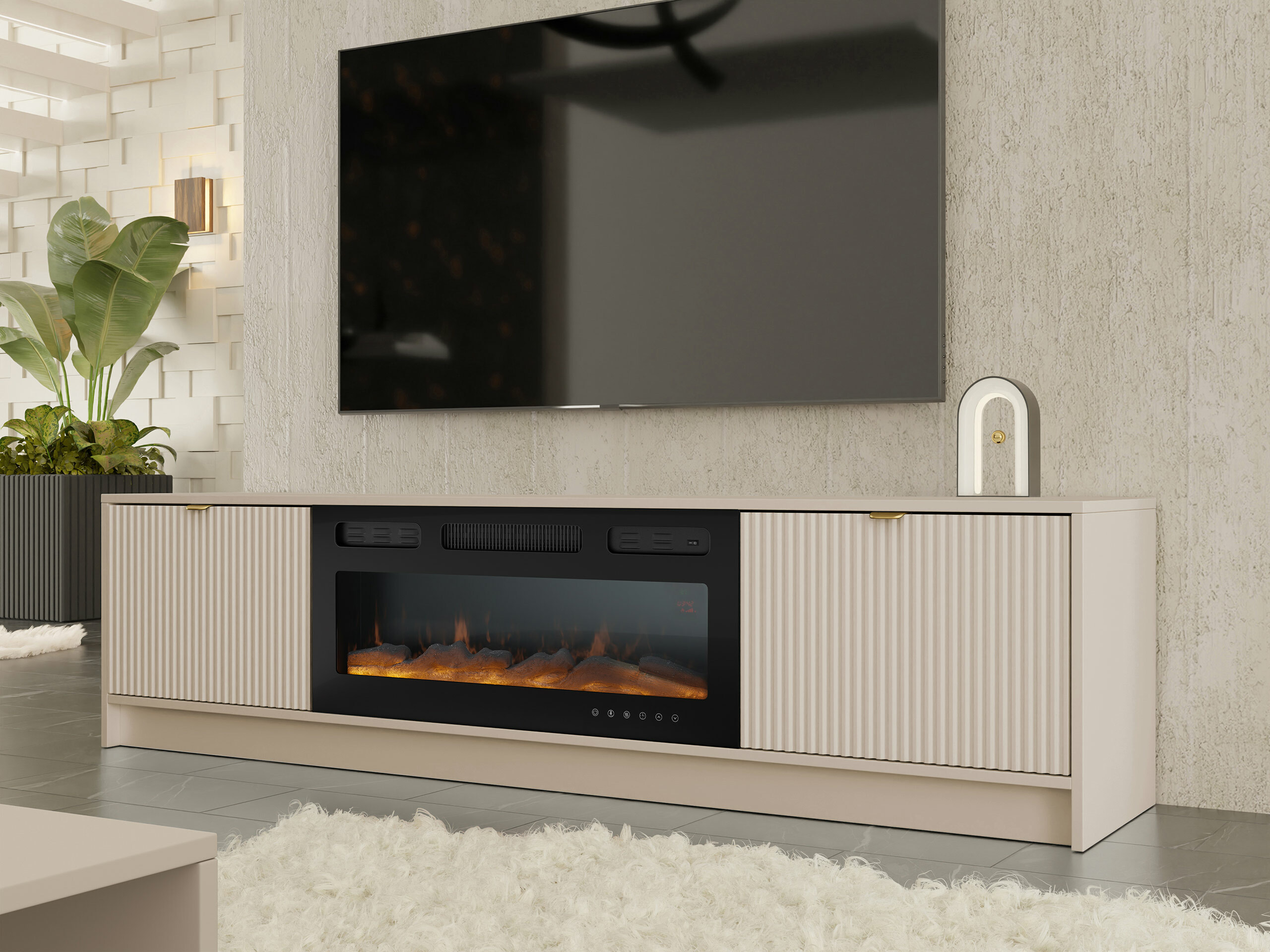 TV galds Comfivo Papilio II (Bēšs)