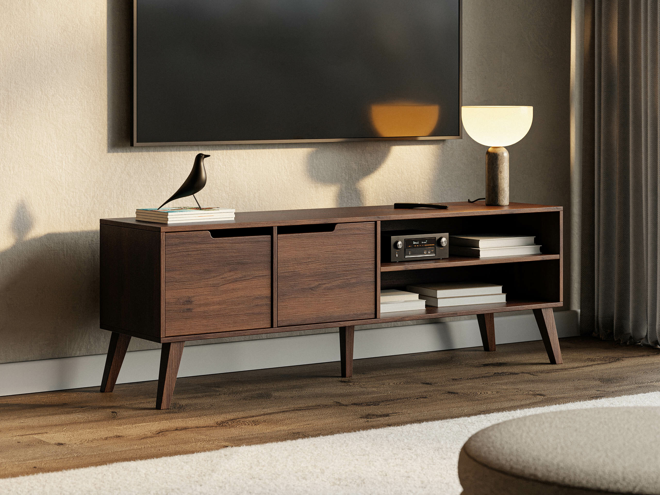 TV galds Otis (Riekstkoks)