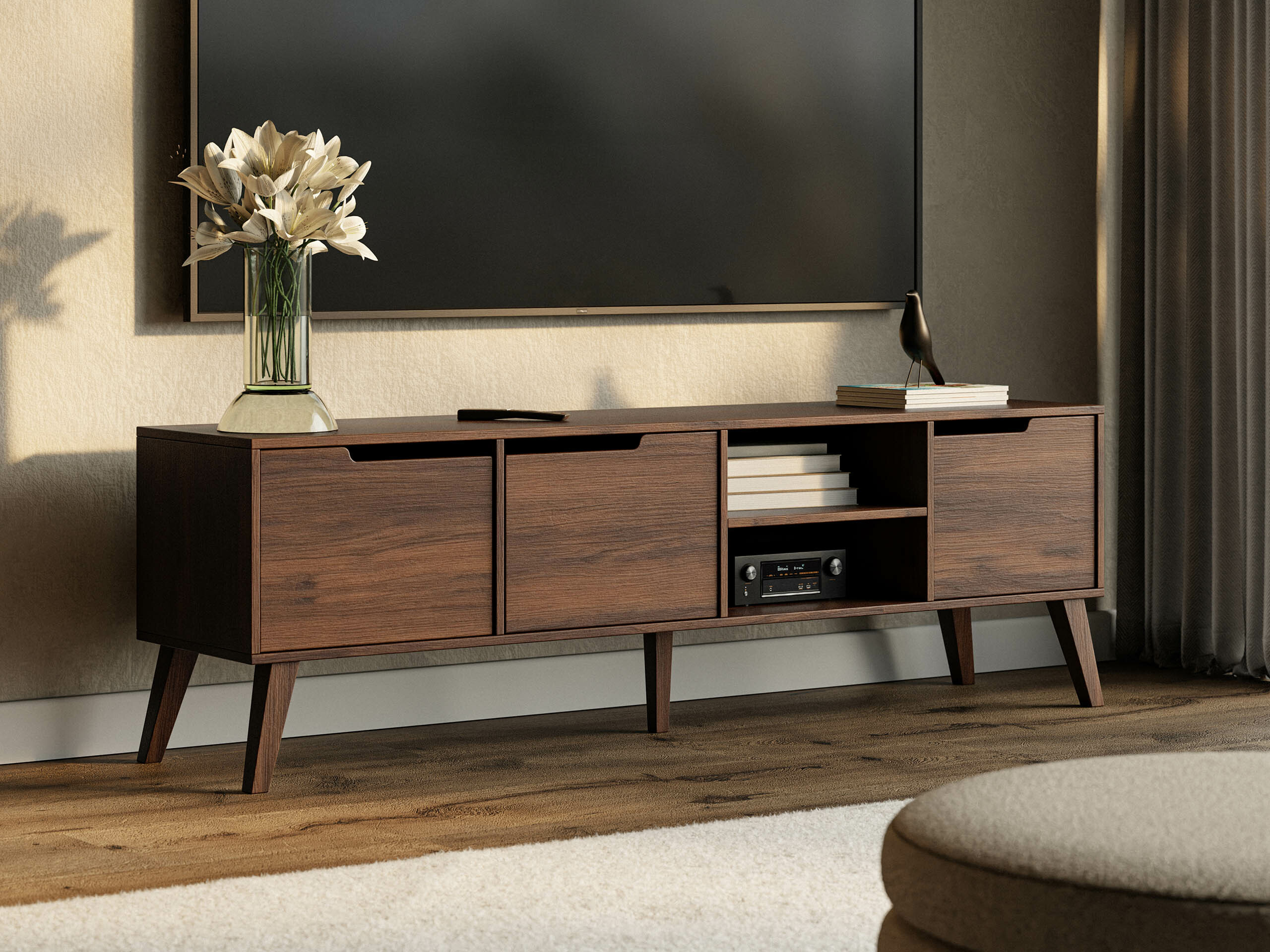 TV galds Otis II (Riekstkoks)