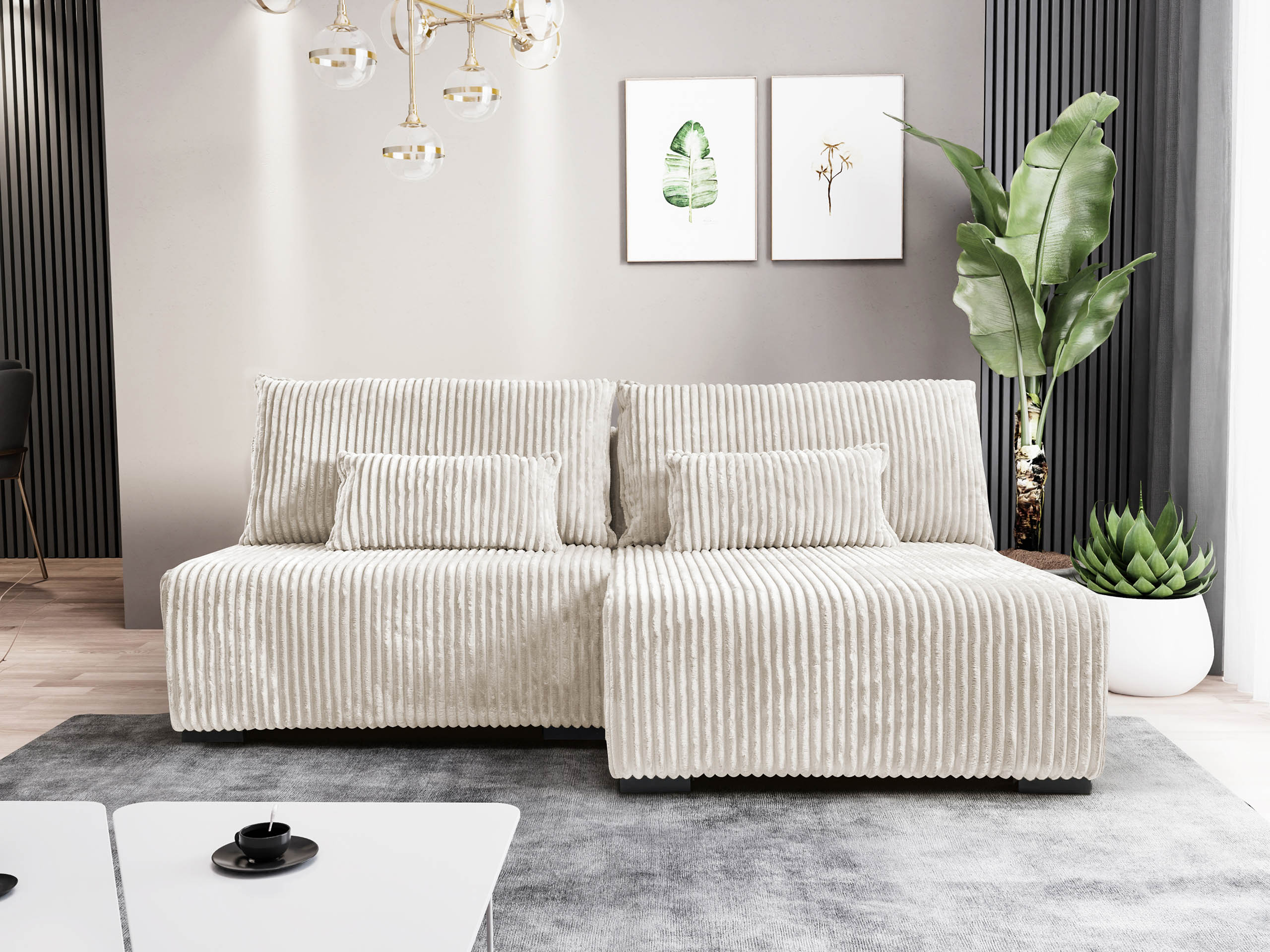 Stūra dīvāns TrendyNest Fenestal (Tilia 01)