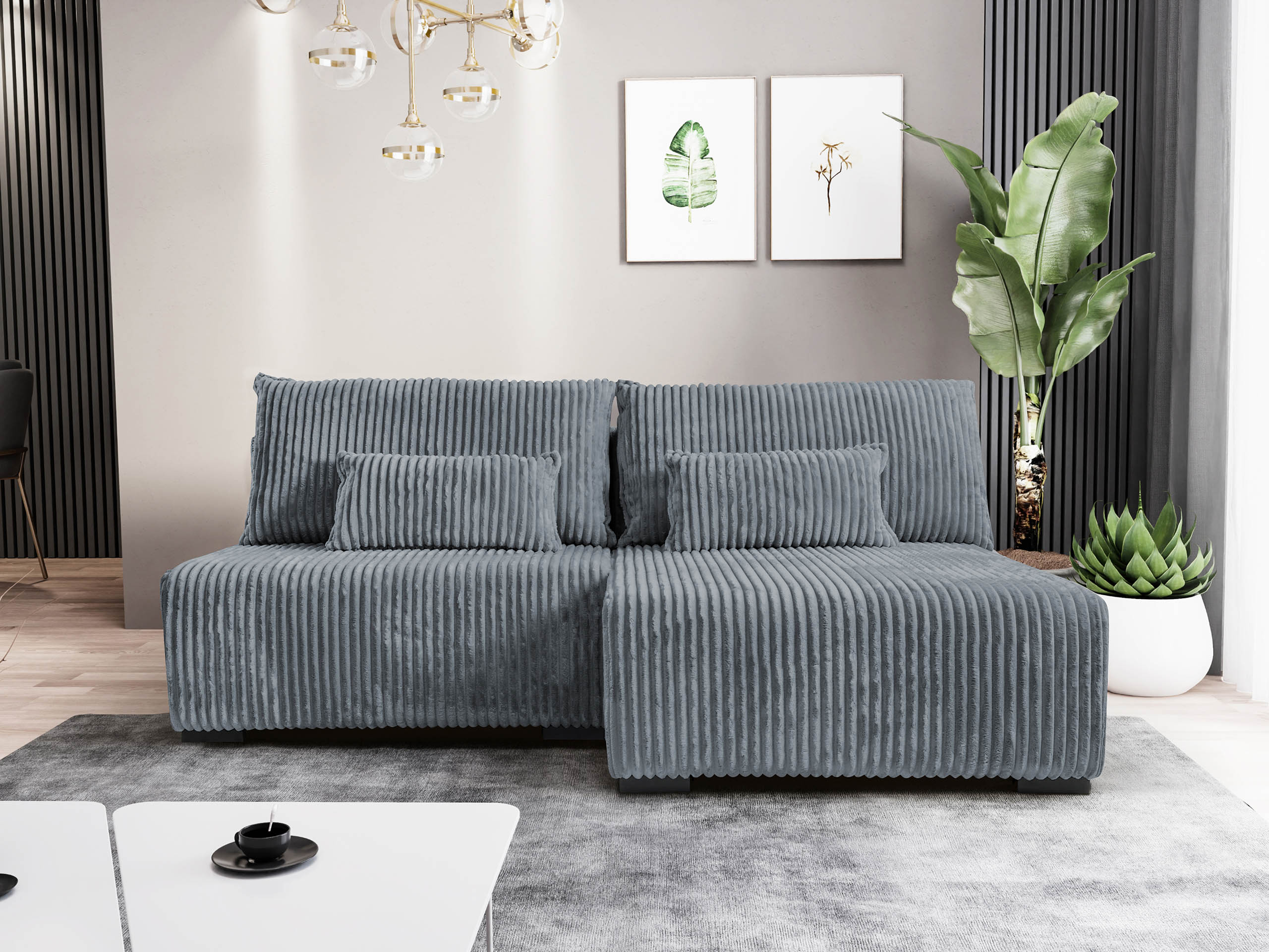 Stūra dīvāns TrendyNest Fenestal (Tilia 85)