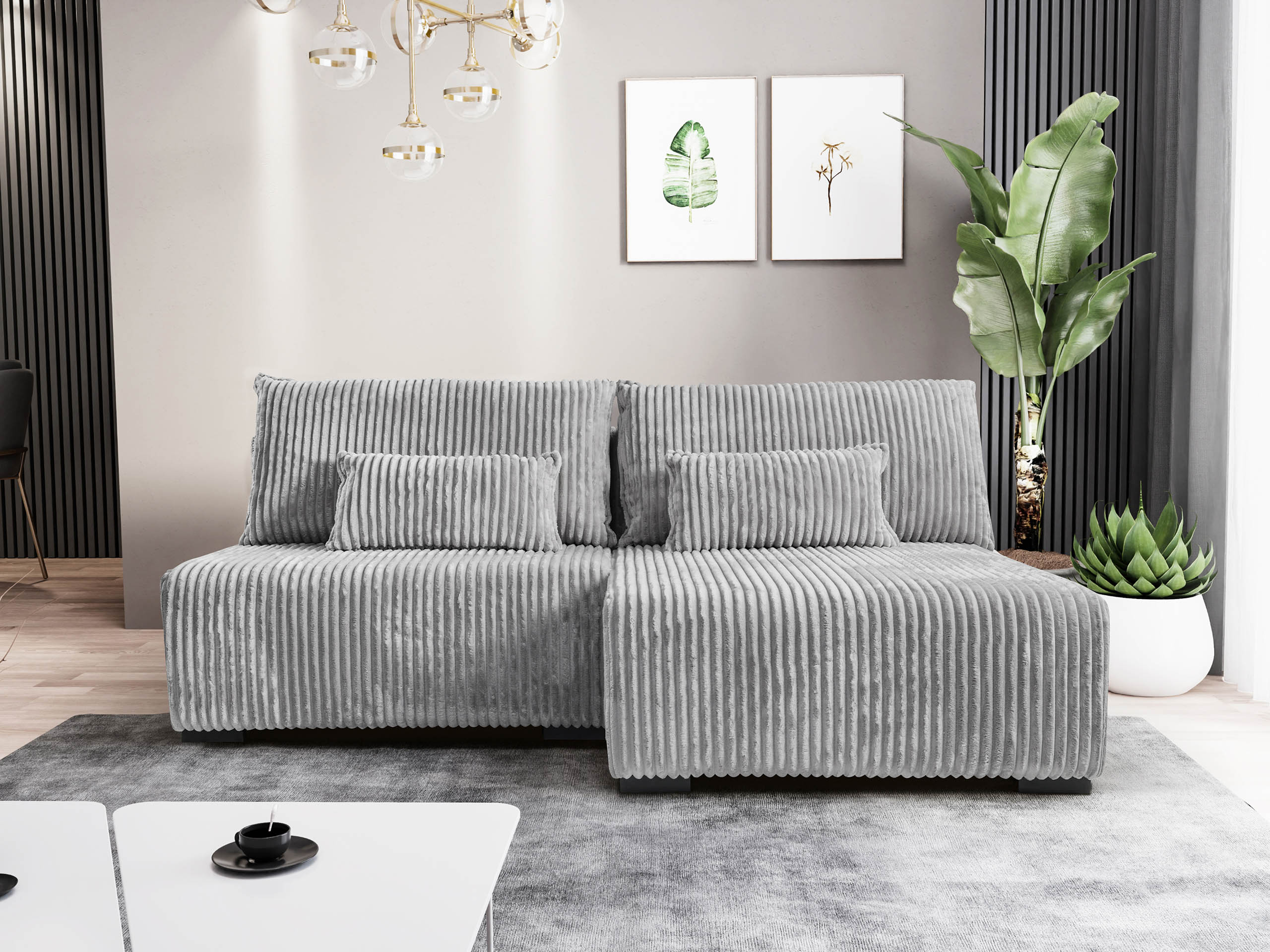 Stūra dīvāns TrendyNest Fenestal (Tilia 86)