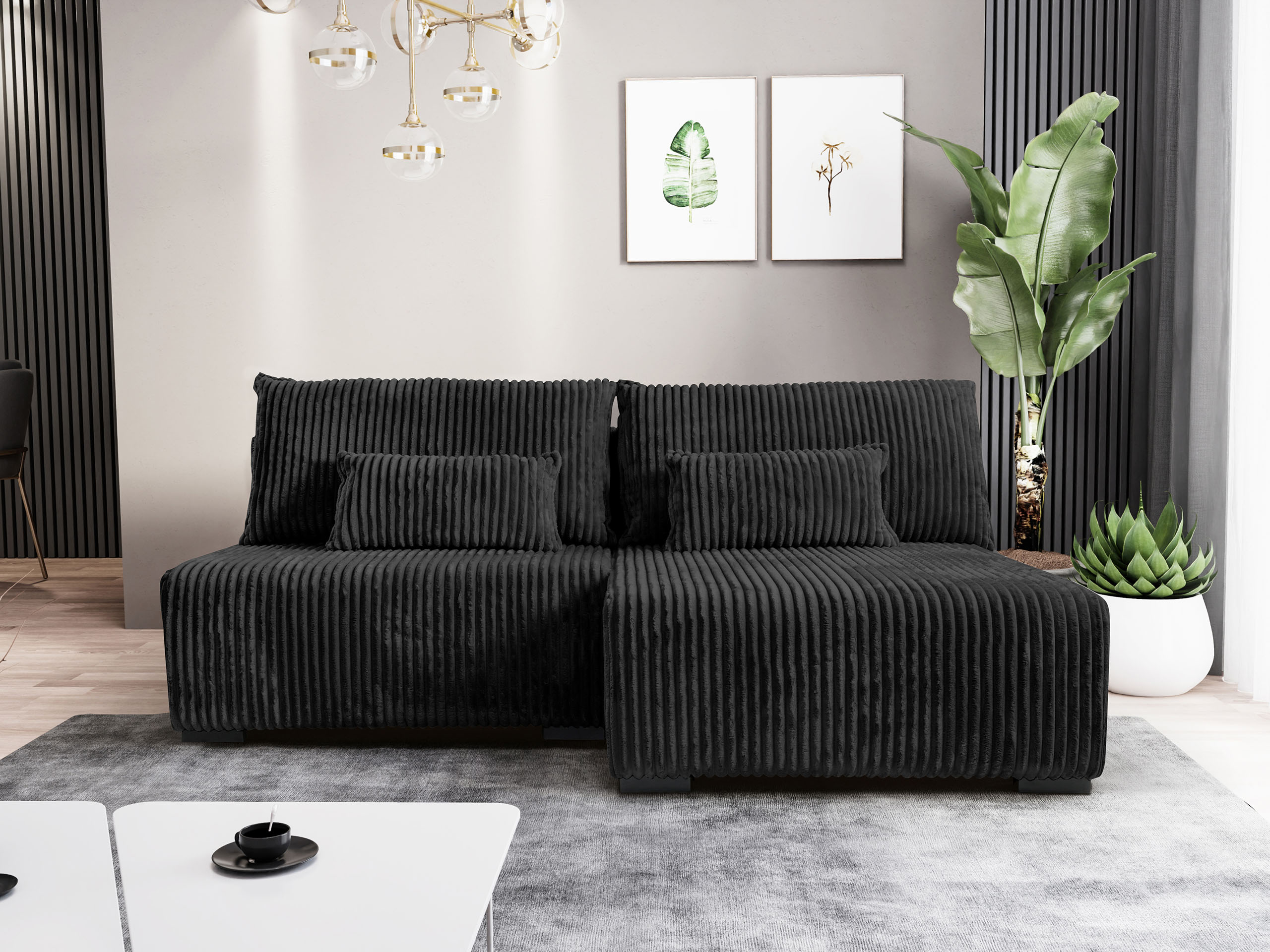Stūra dīvāns TrendyNest Fenestal (Tilia 100)