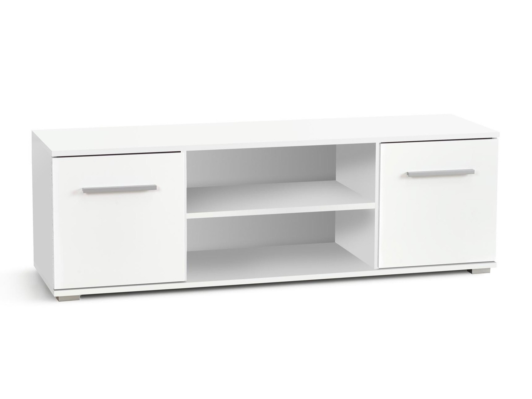 TV galds Cirveso 109 (Balts + Glancēts balts)