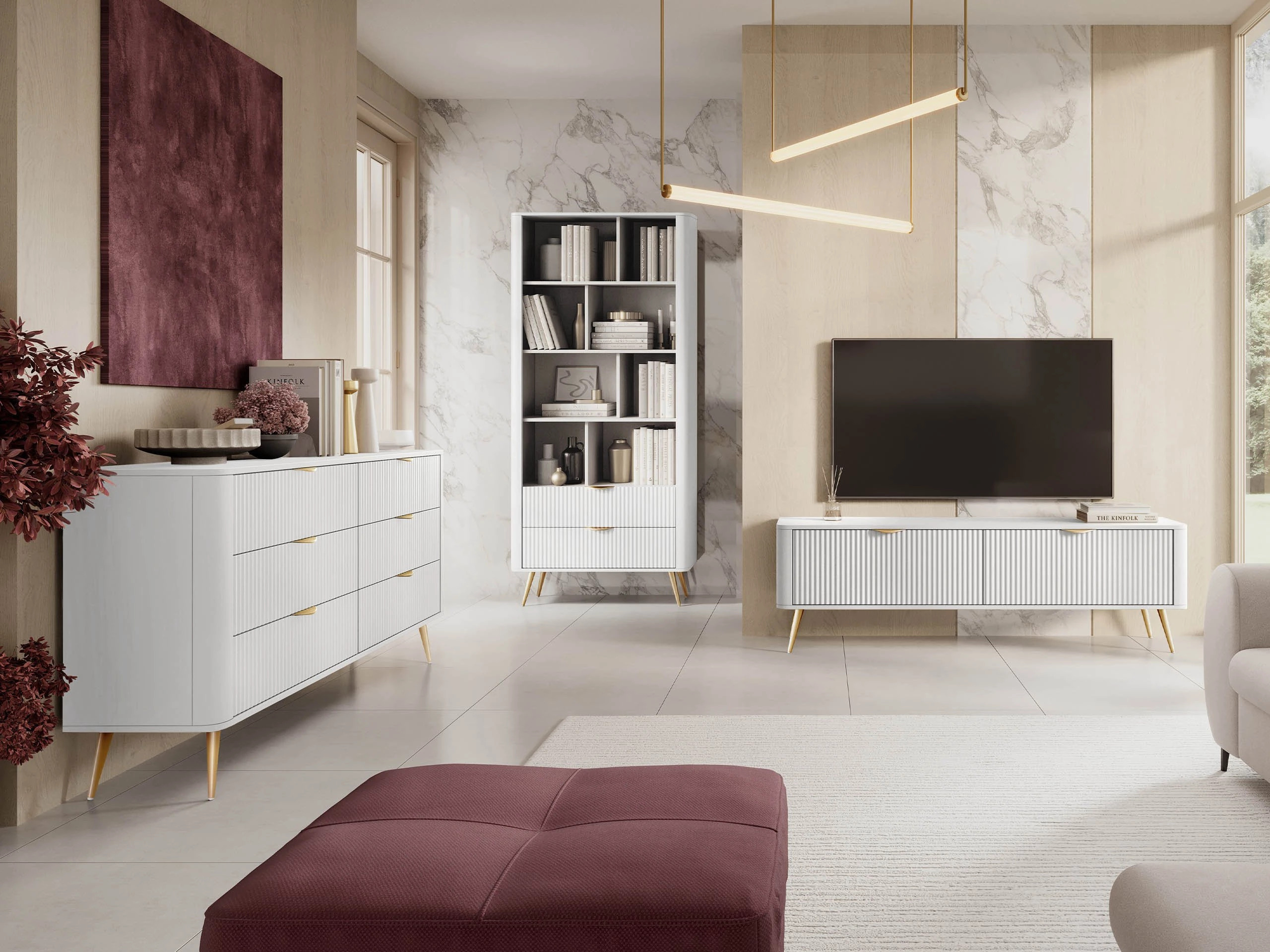 TV galds Lectum (Balts)