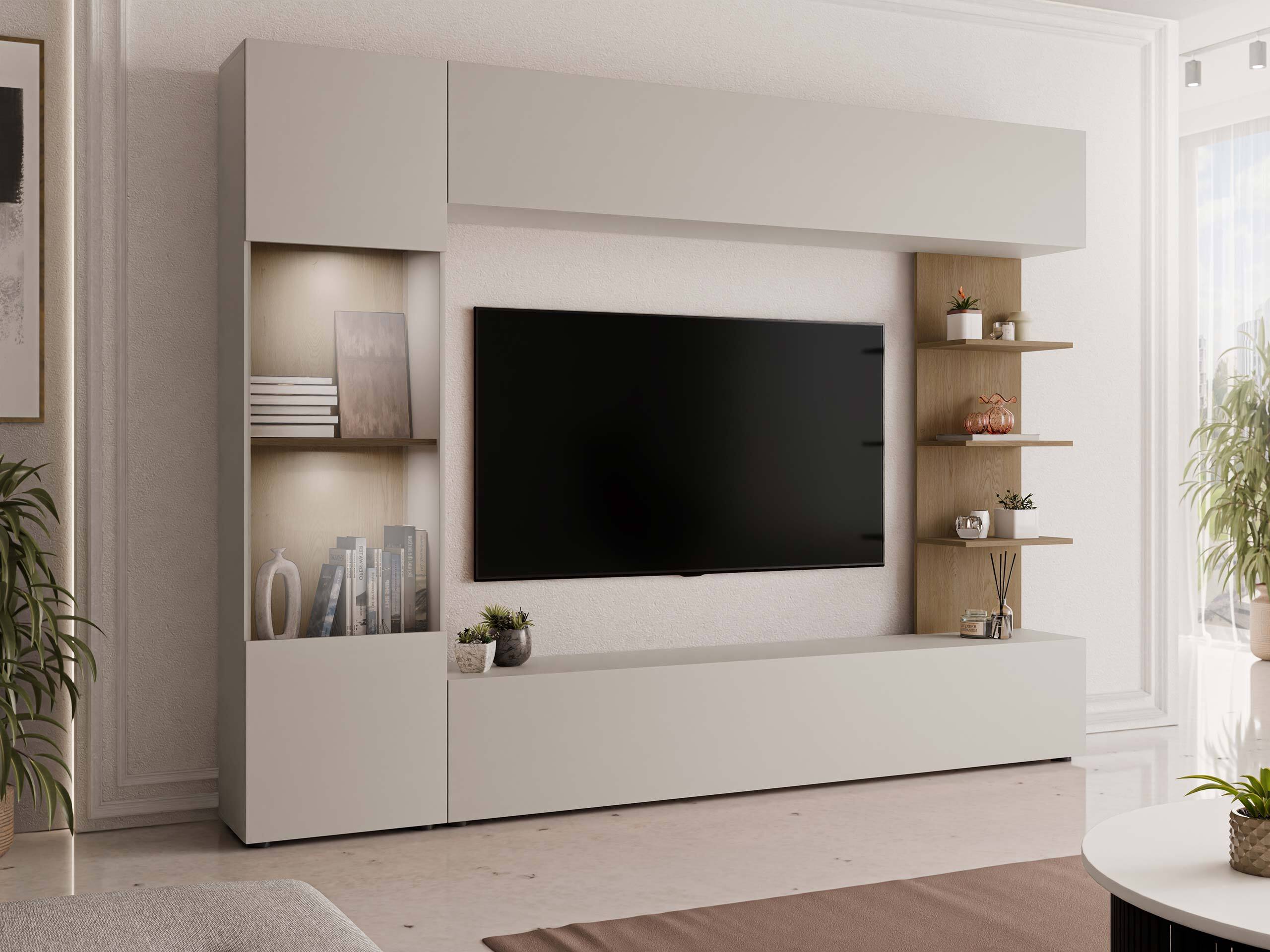 Viesistabas komplekts Comfivo Animus (Kašmirs + Ozols)