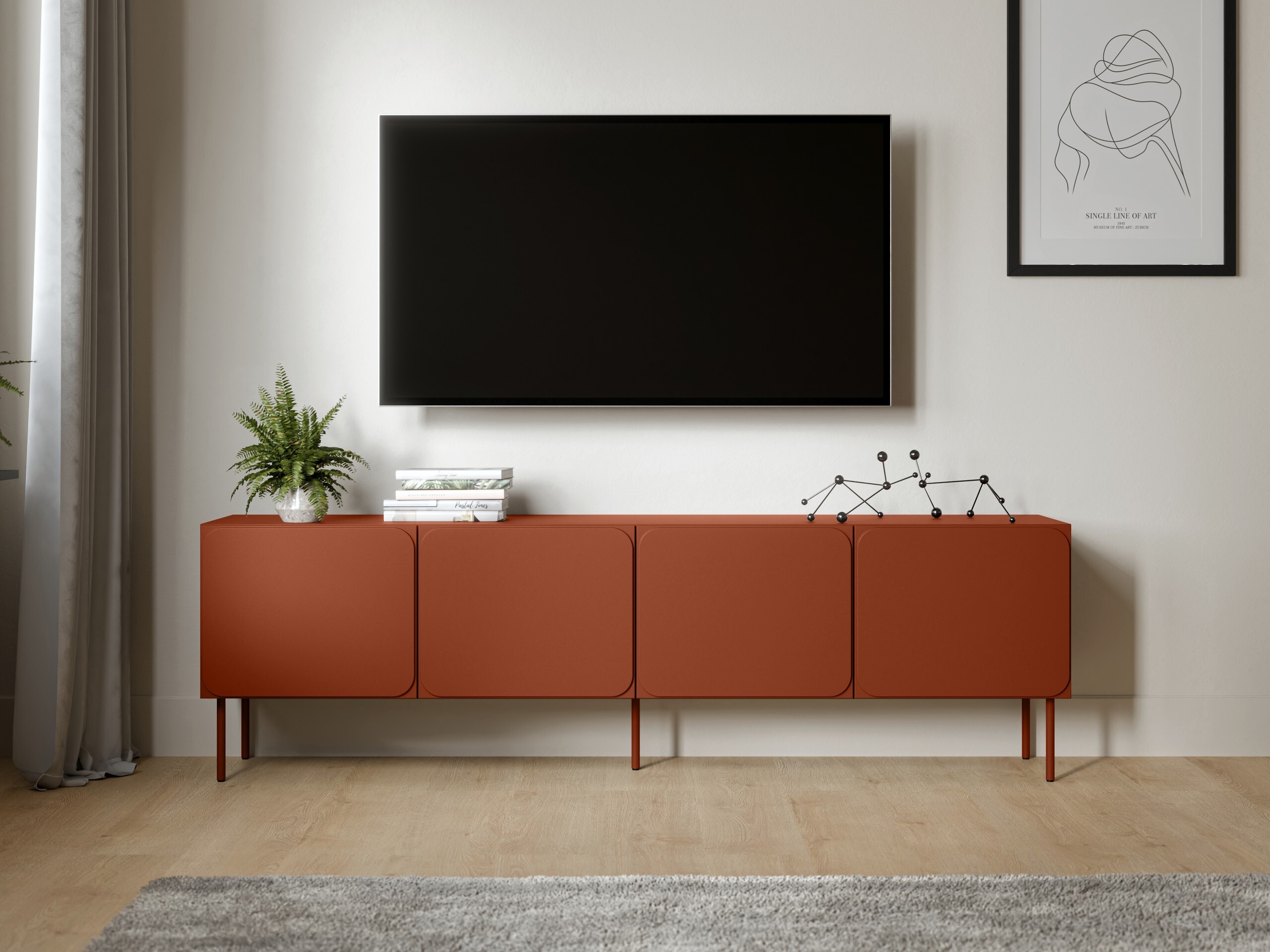 TV galds Fentore 101 (Sarkans)