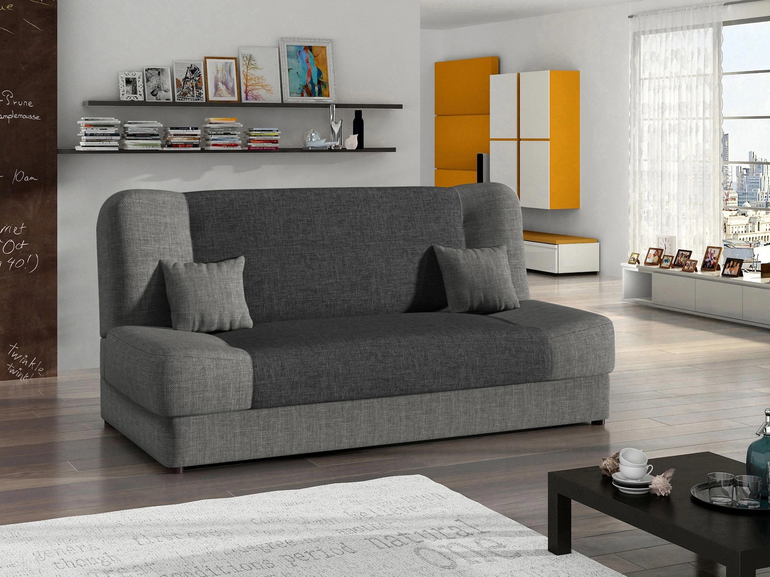 Dīvāns gulta Comfivo Cera (Lux 05 + Lux 06)