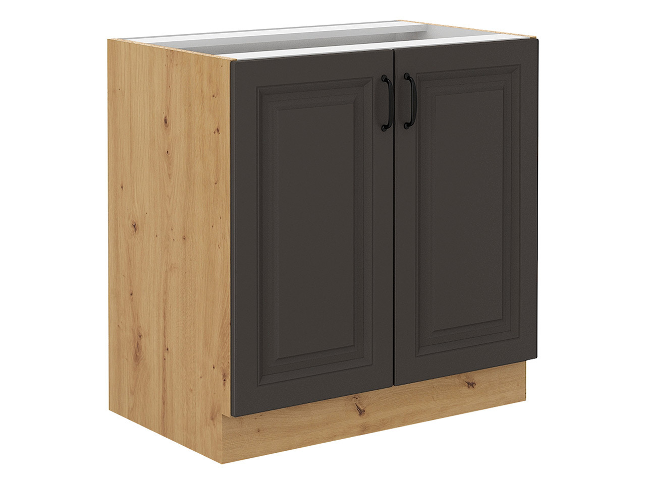 Moduļu skapis ar durvīm Retro Grey 119