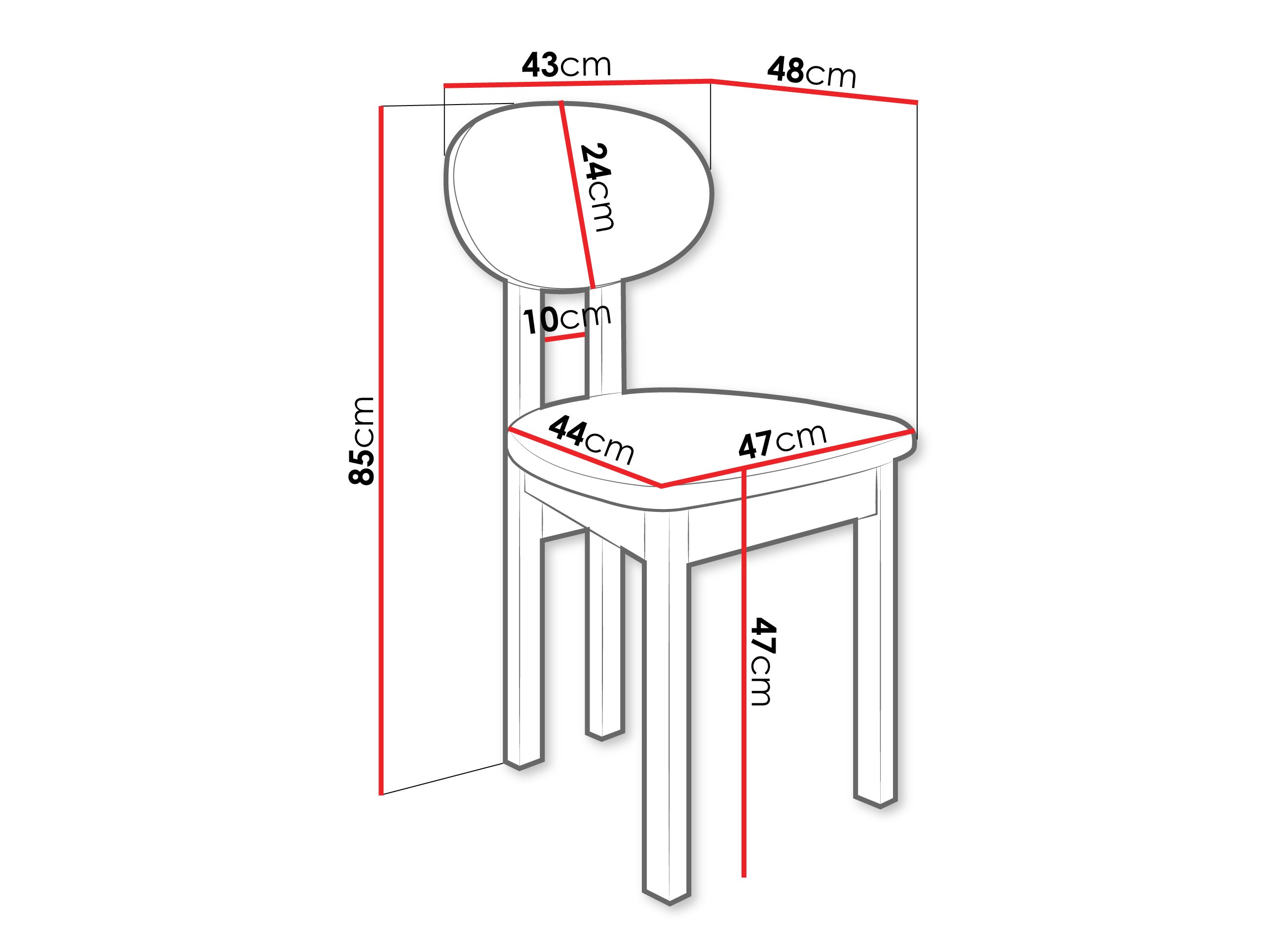 Krēsls Victorville 383 (Sonomas ozols)