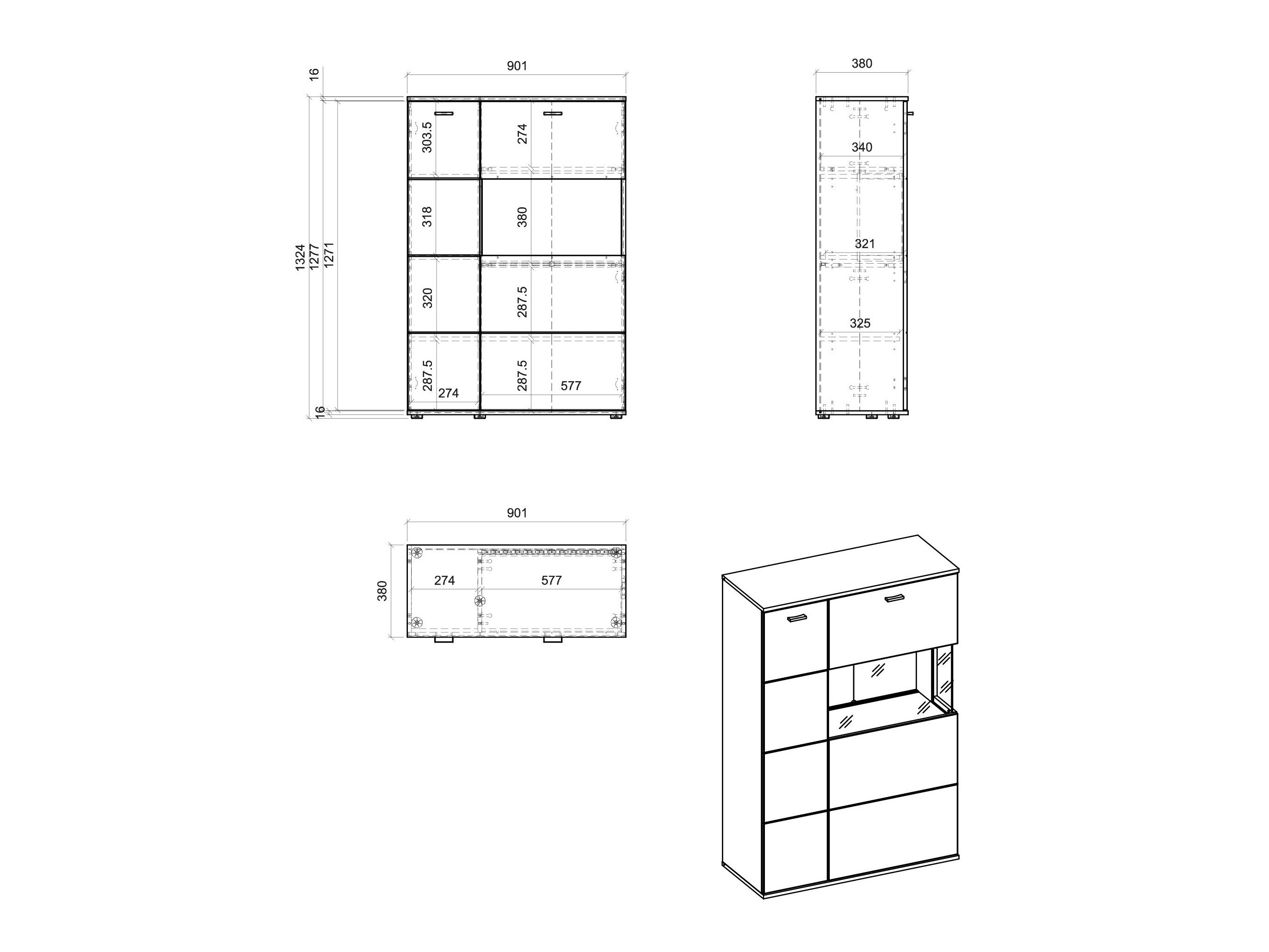 Viesistabas komplekts Alnue 107