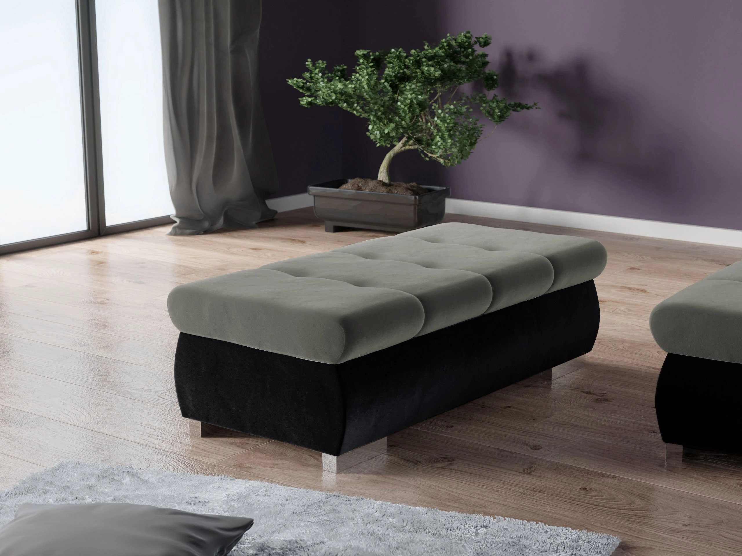 Mīkstais sols Comfivo Nitor I (Magic Velvet 2219 + Magic Velvet 2217)