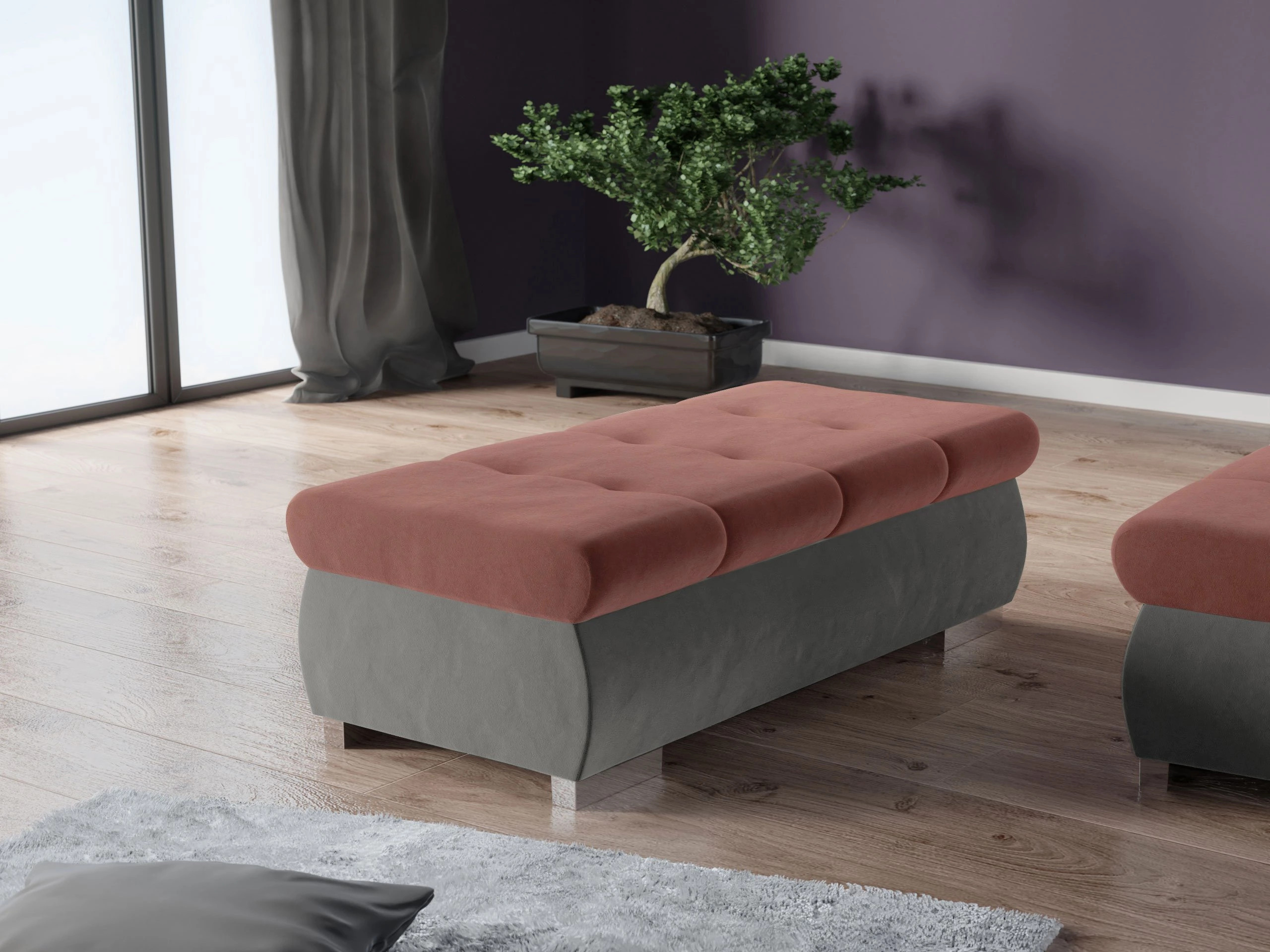 Mīkstais sols Comfivo Nitor I (Magic Velvet 2217 + Magic Velvet 2258)