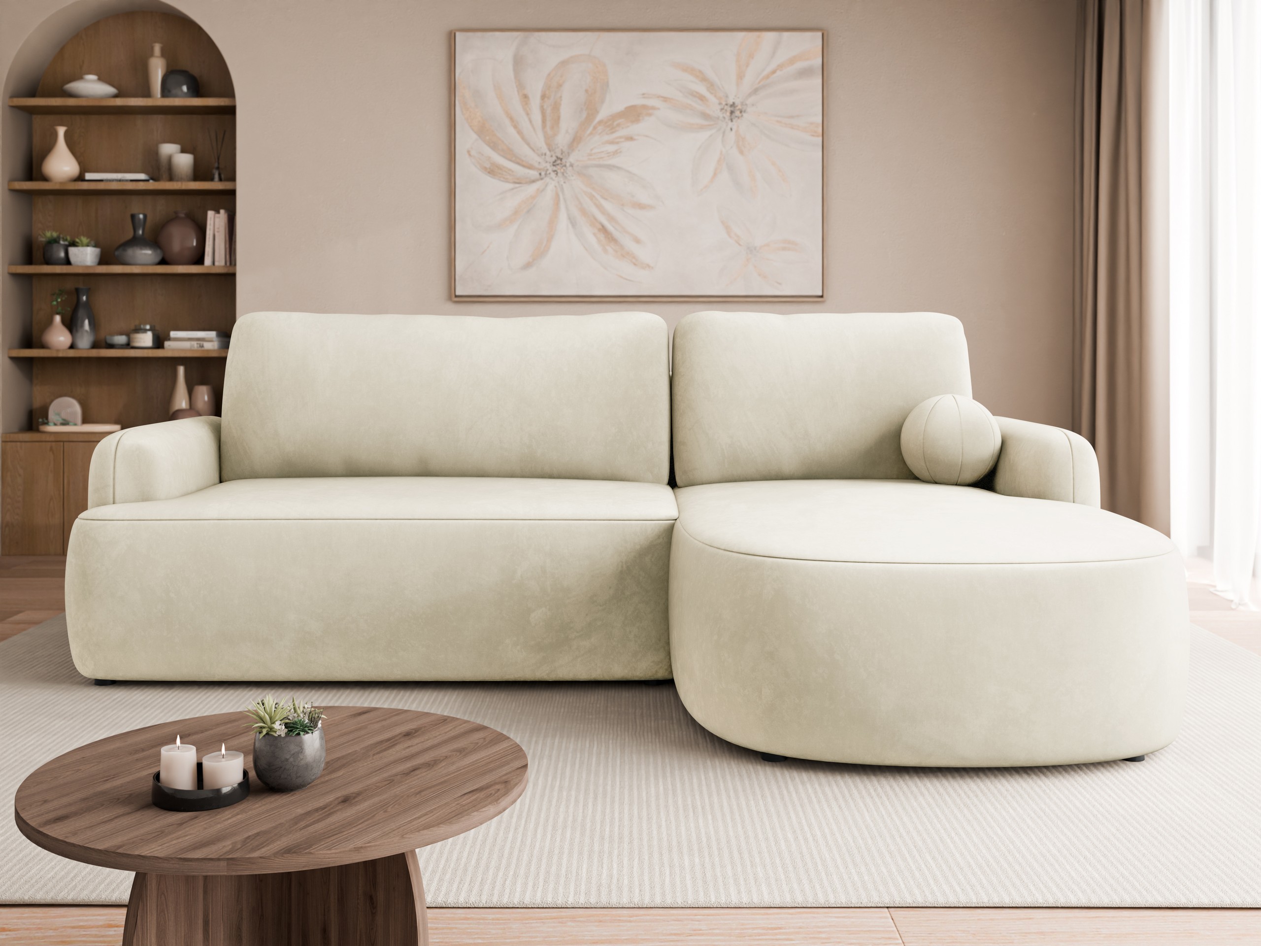 Stūra dīvāns Comfivo Popis (Magic Velvet 2250)