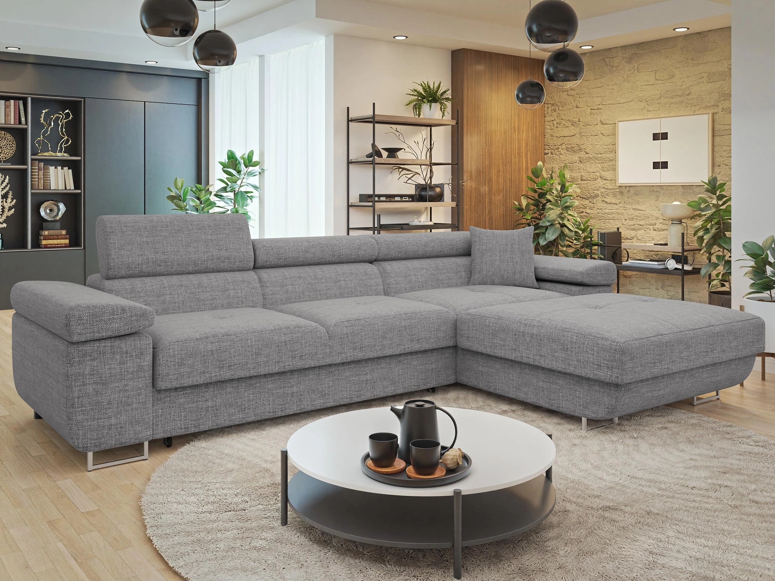 Stūra dīvāns Comfivo Vinetum II (Lux 05)