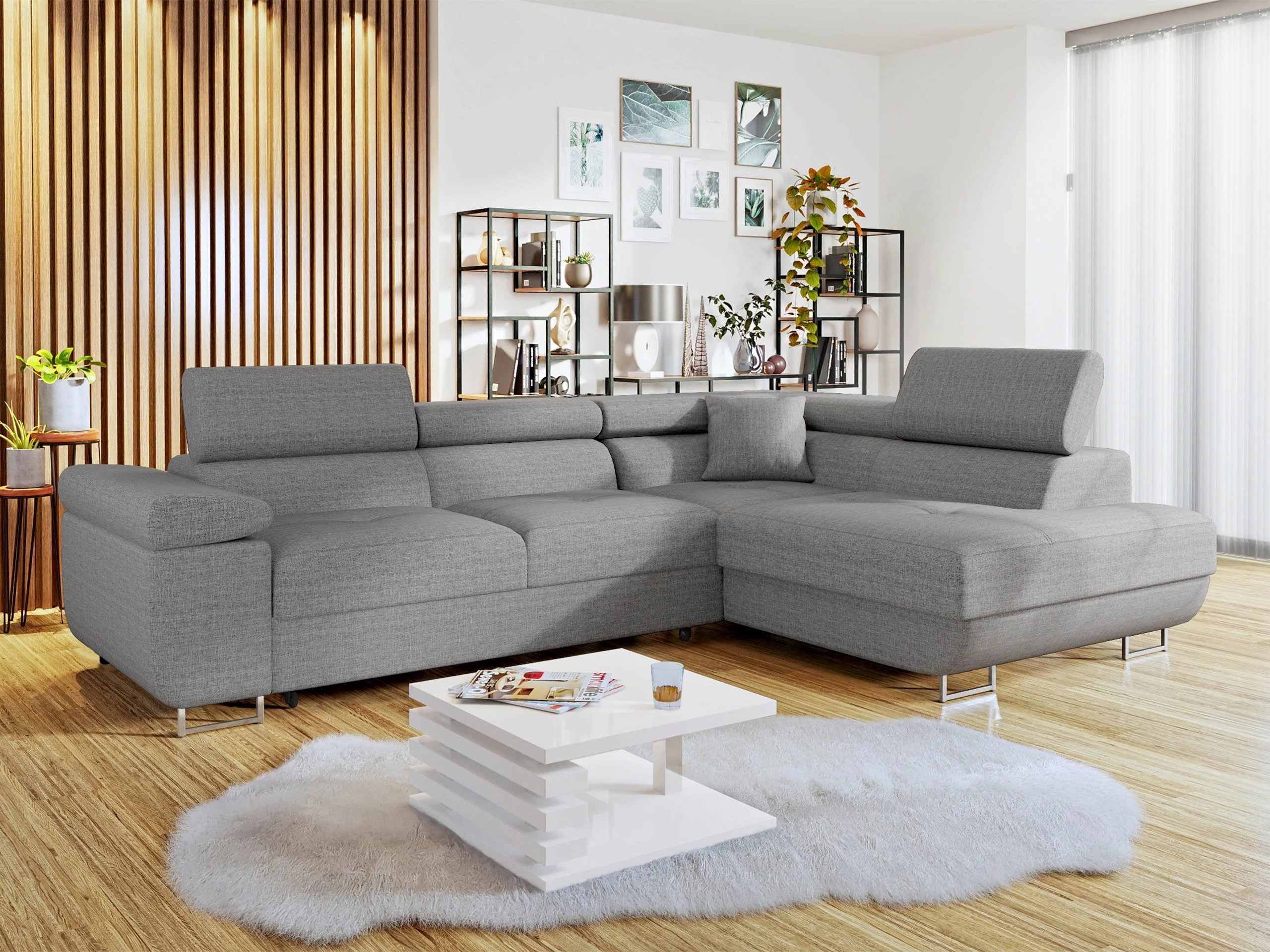 Stūra dīvāns Comfivo Vinetum (Lux 05)