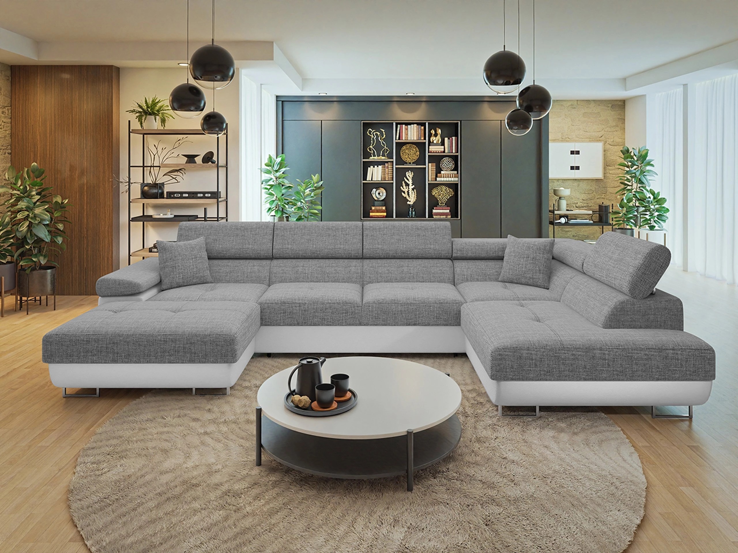 Stūra dīvāns Comfivo Vinetum III (Soft 017 + Lux 05)