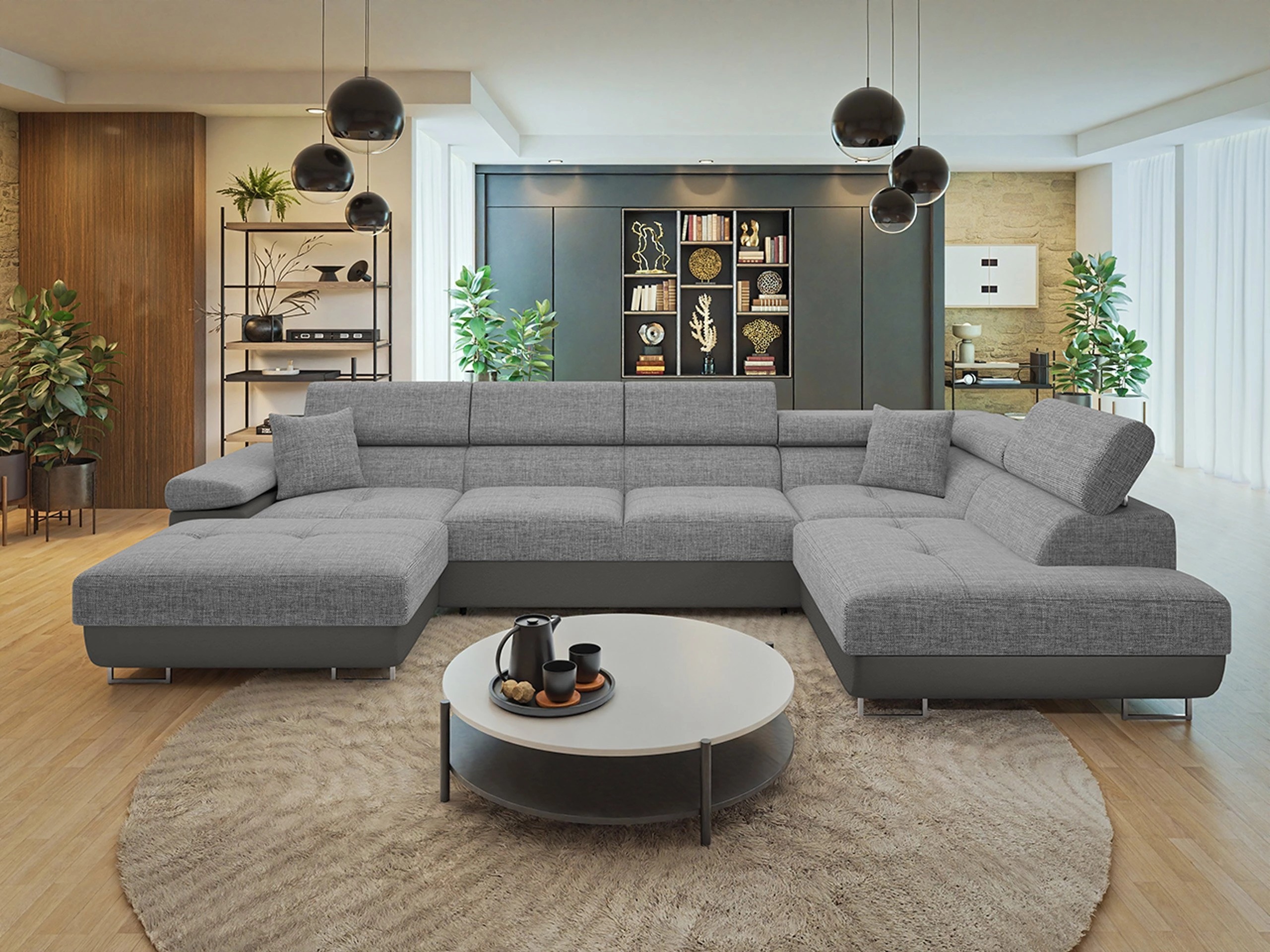 Stūra dīvāns Comfivo Vinetum III (Soft 029 + Lux 05)
