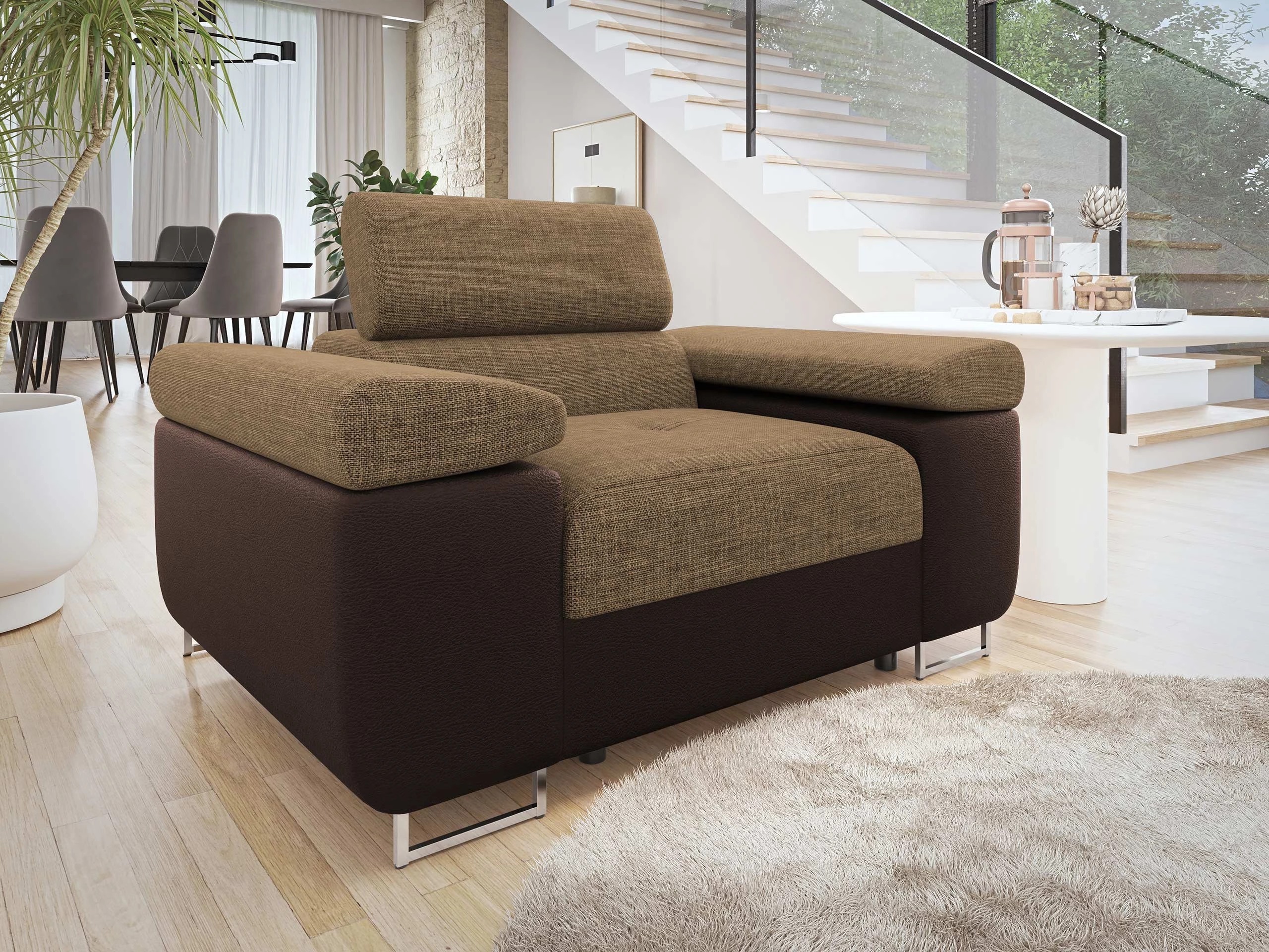 Atpūtas krēsls Comfivo Vinetum (Soft 066 + Lux 03)