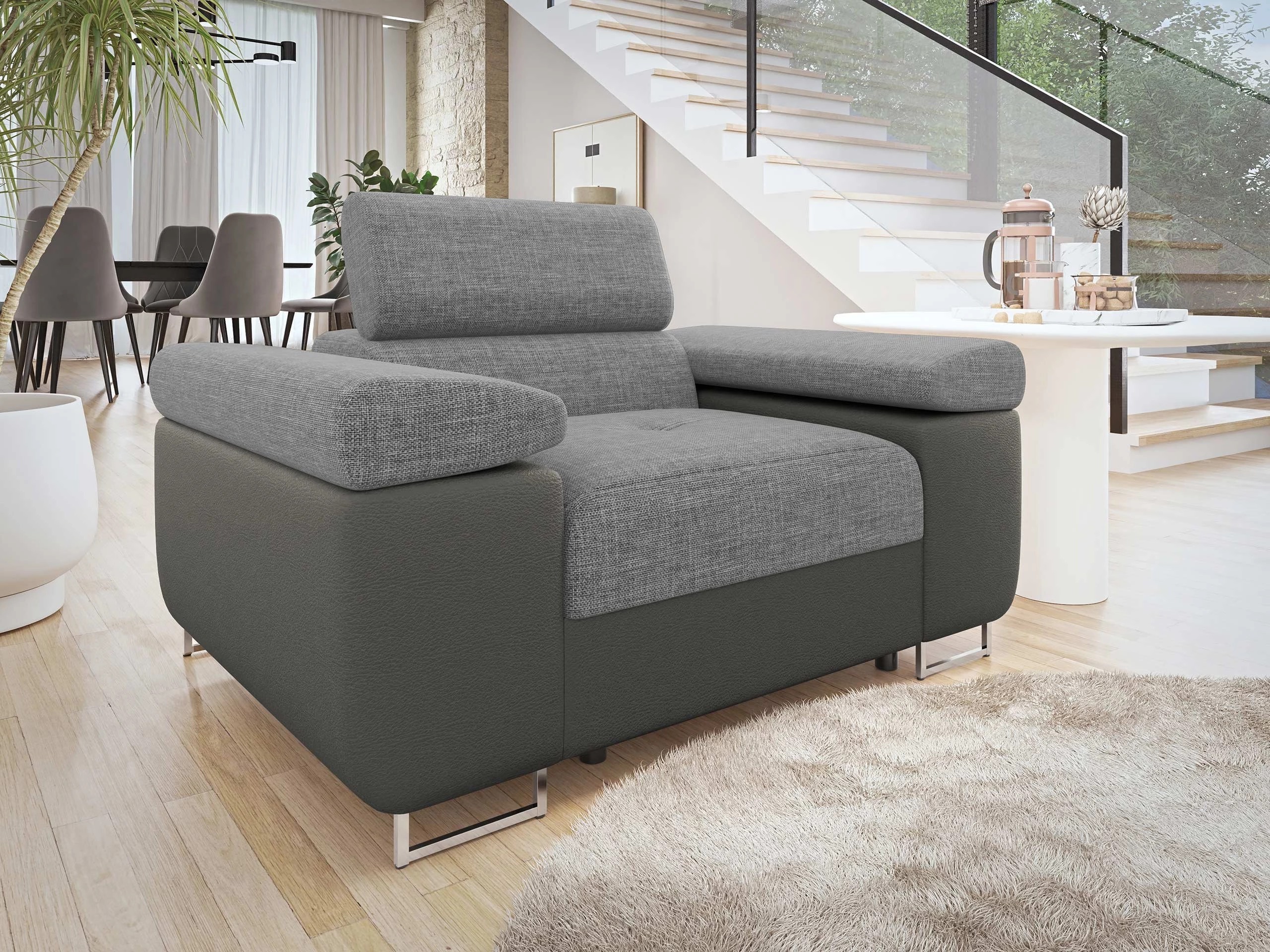Atpūtas krēsls Comfivo Vinetum (Soft 029 + Lux 05)