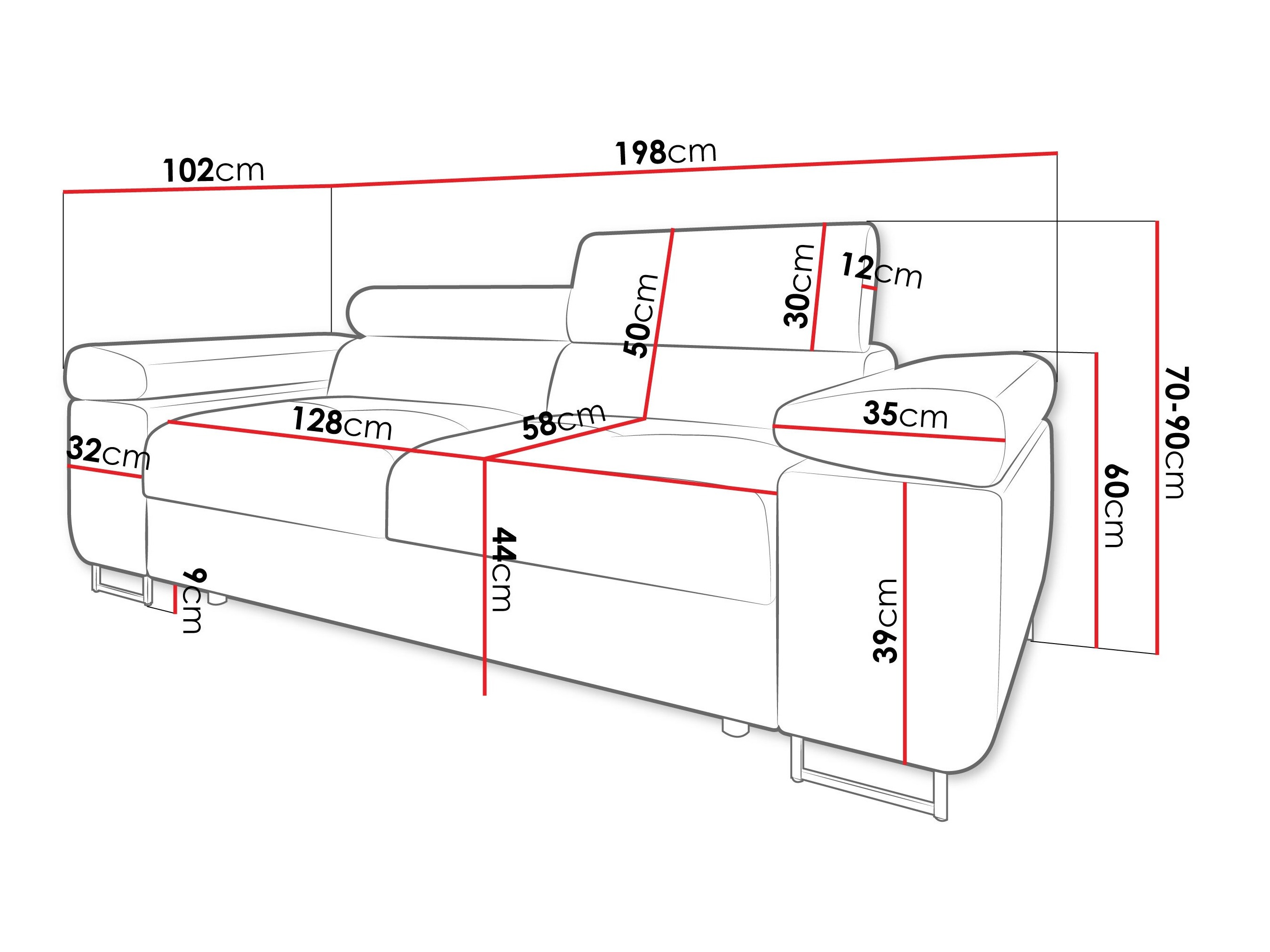 Dīvāns Comfivo Vinetum II (Soft 017 + Lux 05)