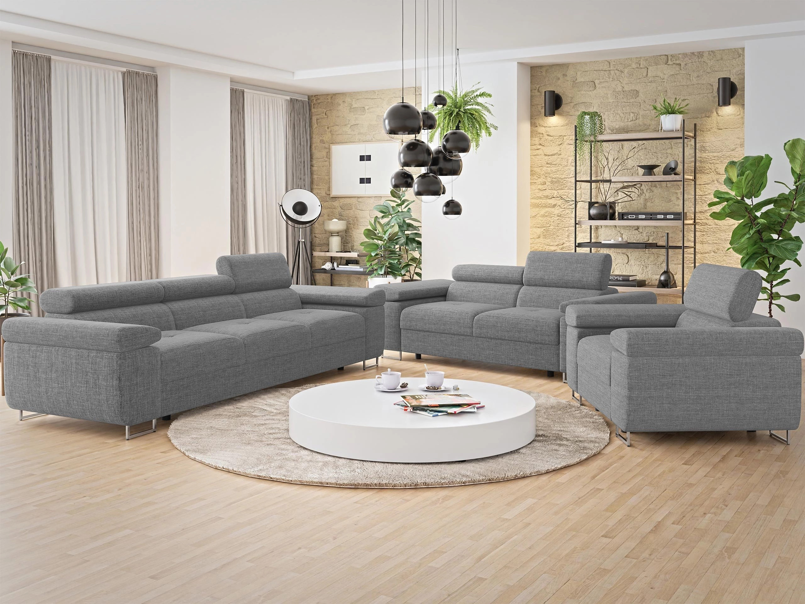 Mīksto mēbeļu komplekts Comfivo Vinetum (Lux 05)