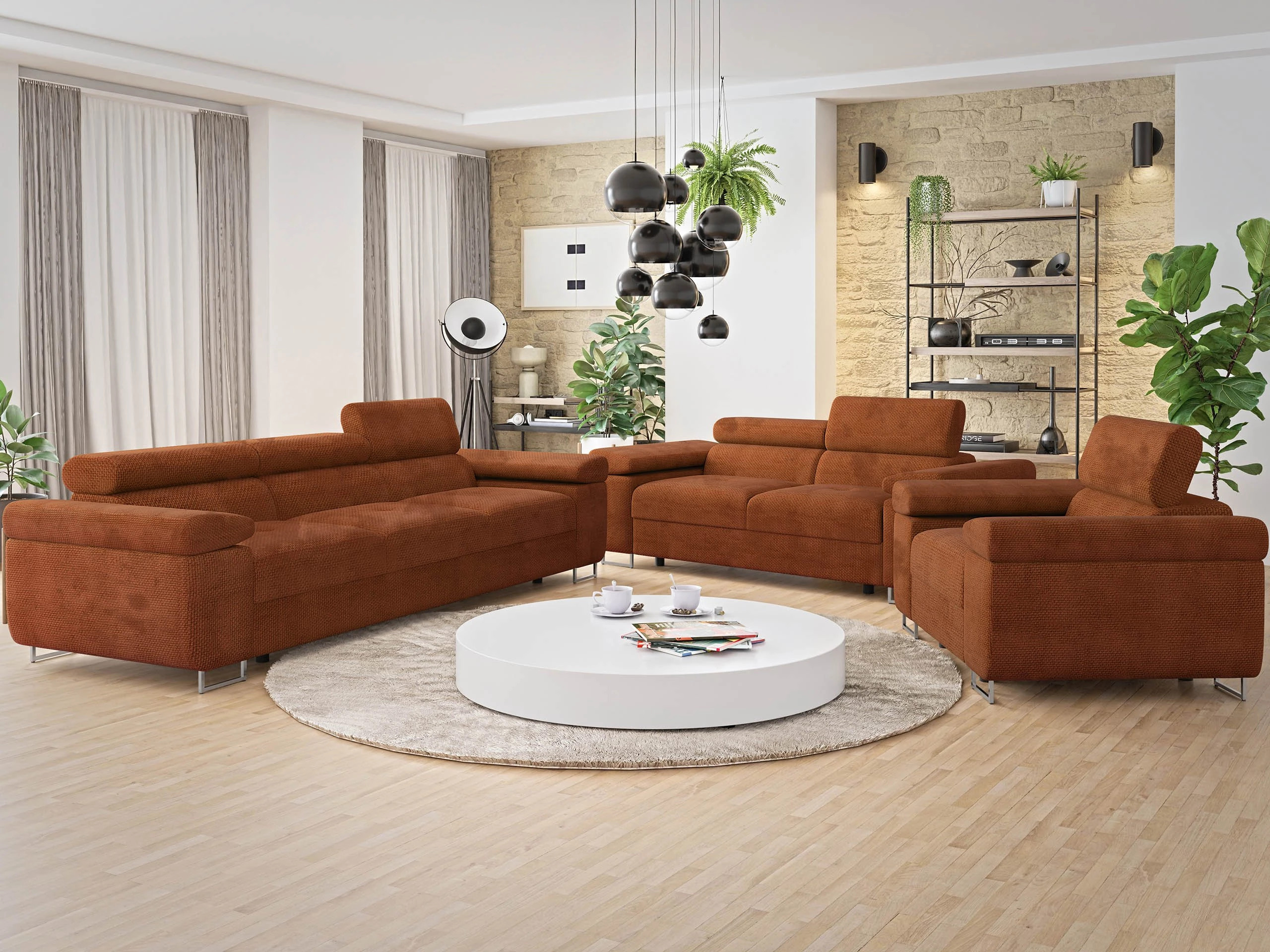 Mīksto mēbeļu komplekts Comfivo Vinetum (Flow 09)