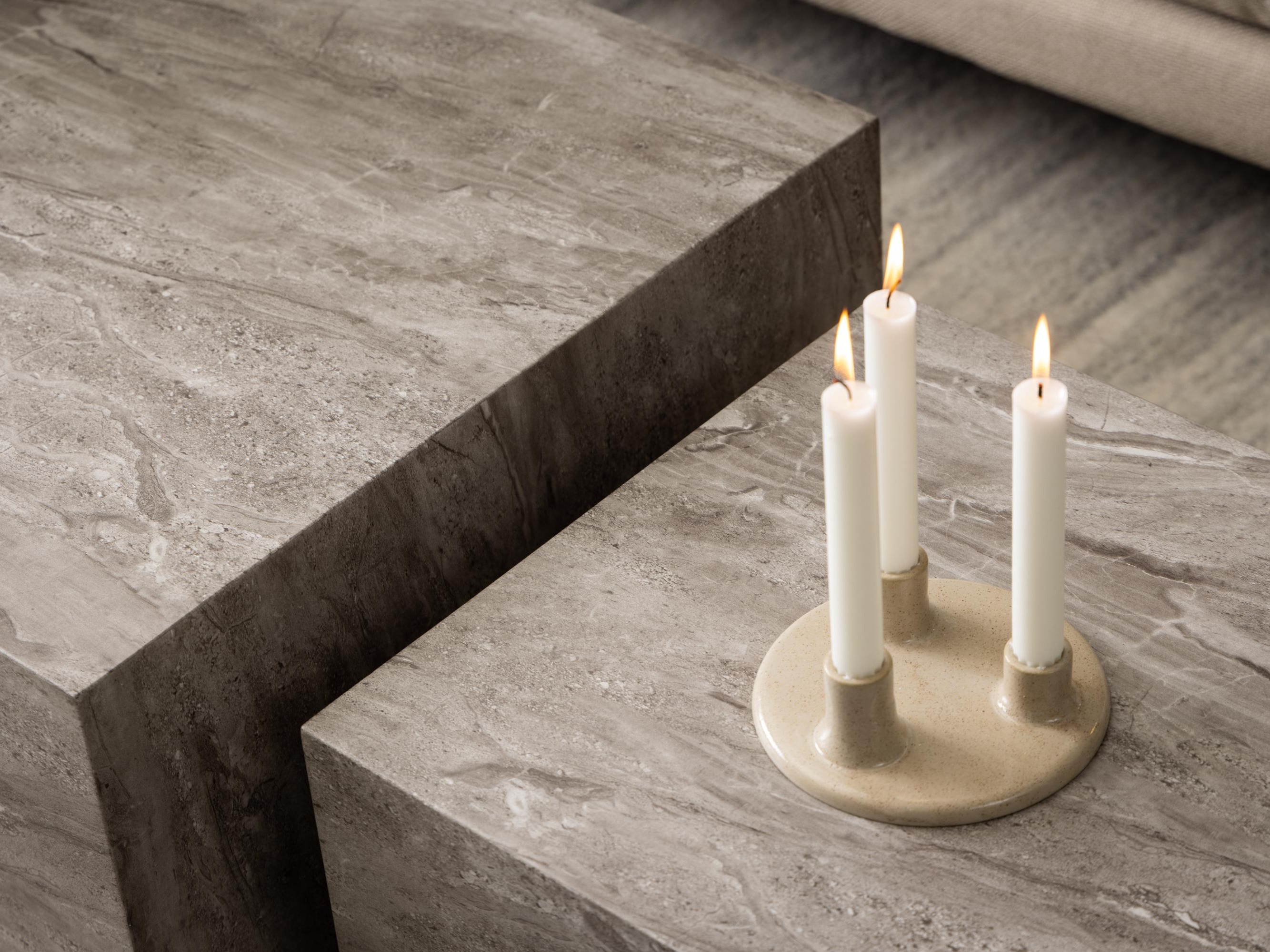Žurnālu galdiņu komplekts Norsica 894 (Pelēks marmors)