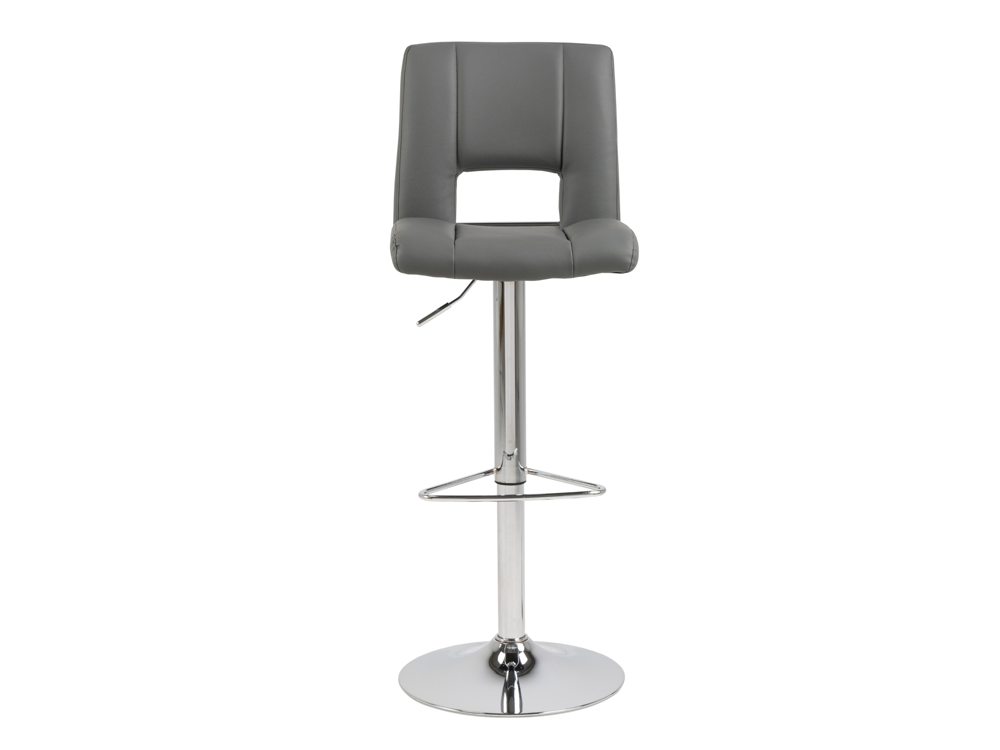 Zemais bāra krēsls Norsica 145 (Pelēks + Sudraba)