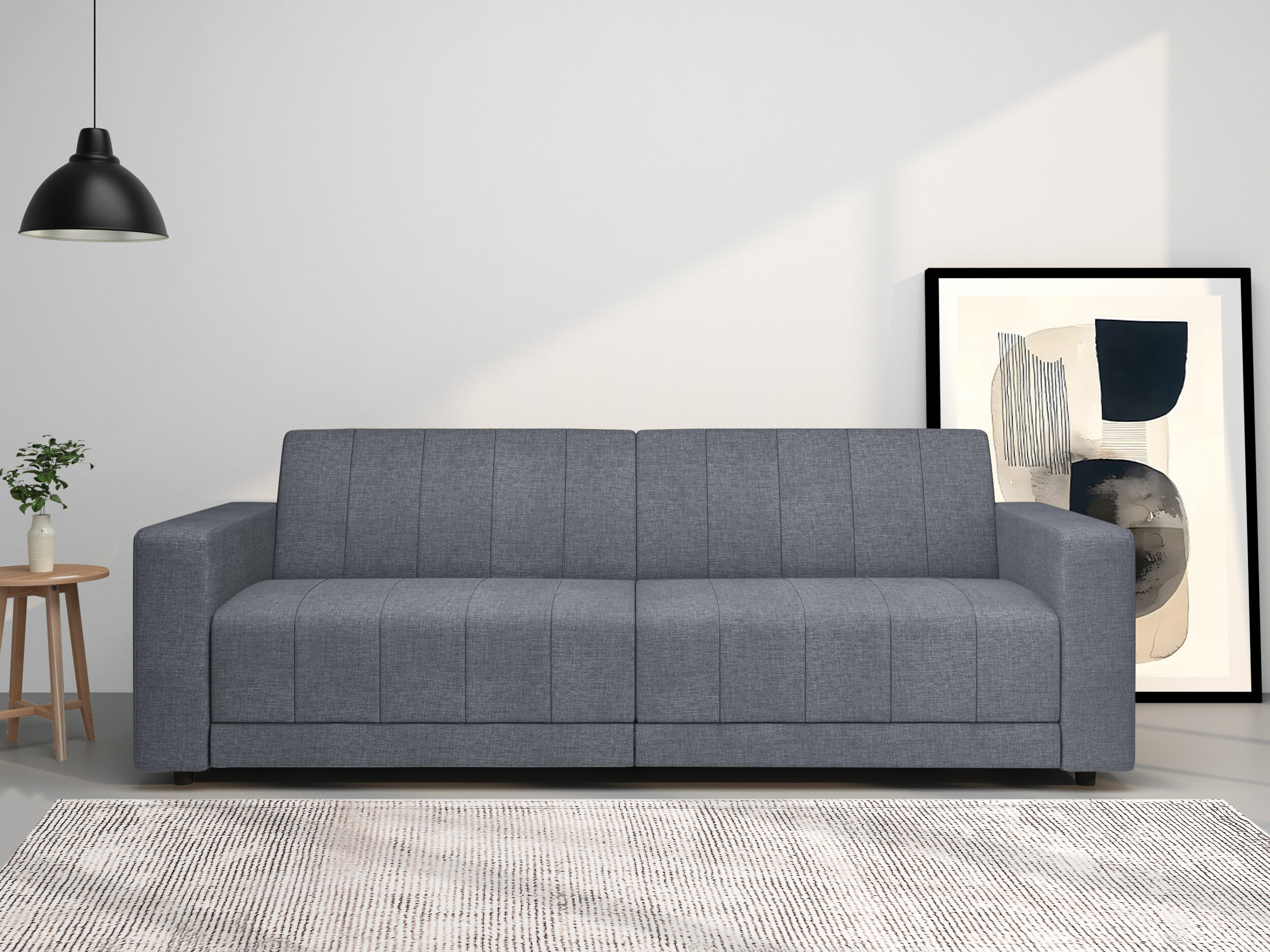 Dīvāns gulta Tulsa 679 (Pelēks)