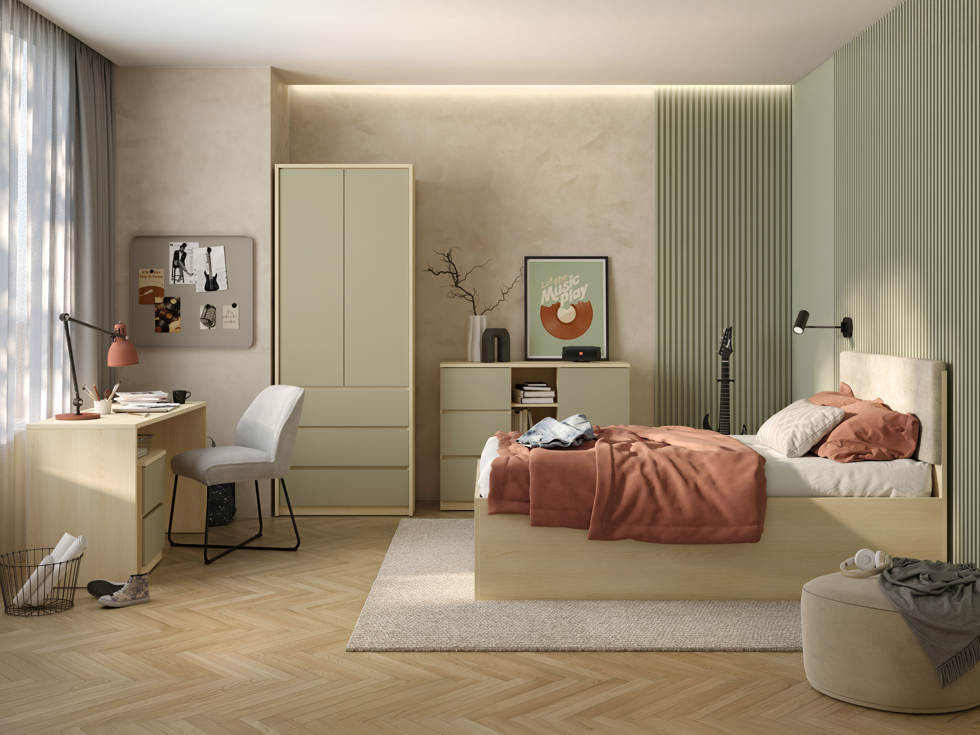 Kumode Nolcala 109 (Ozols + Eikalipts)