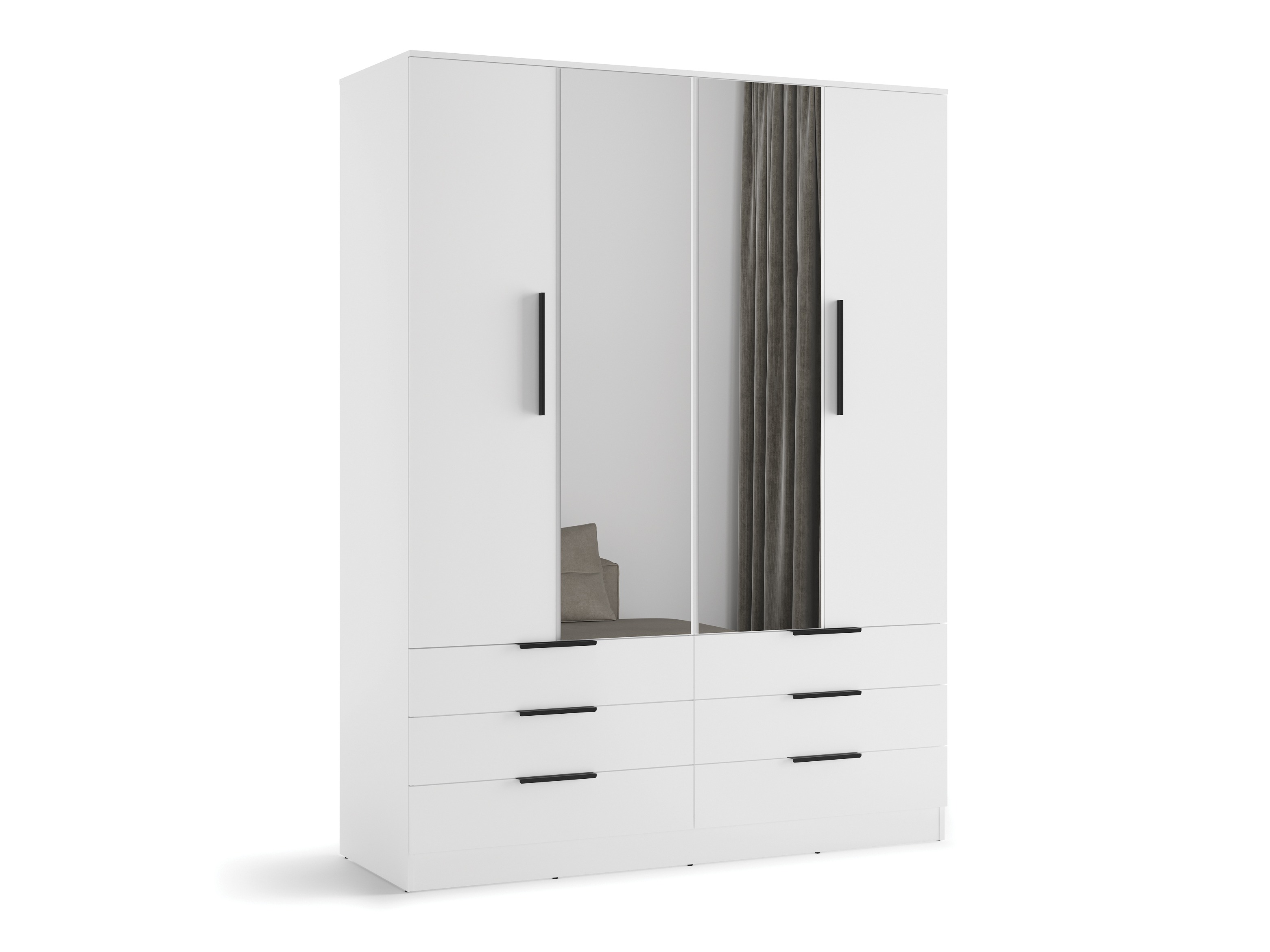 Skapis Fresno 182 (Balts)
