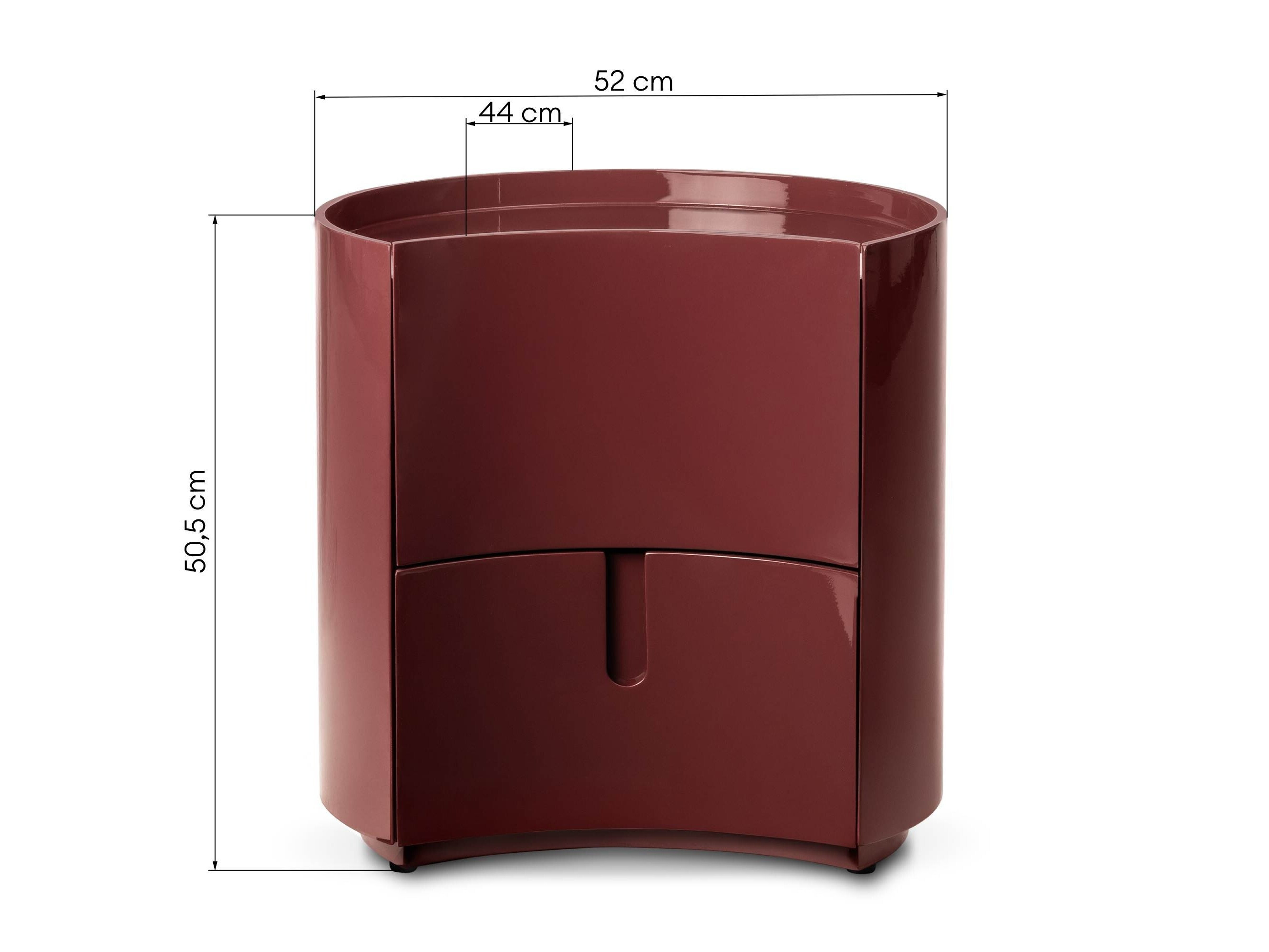 Naktsgaldiņš Burleson 577 (Glancēts bordo)