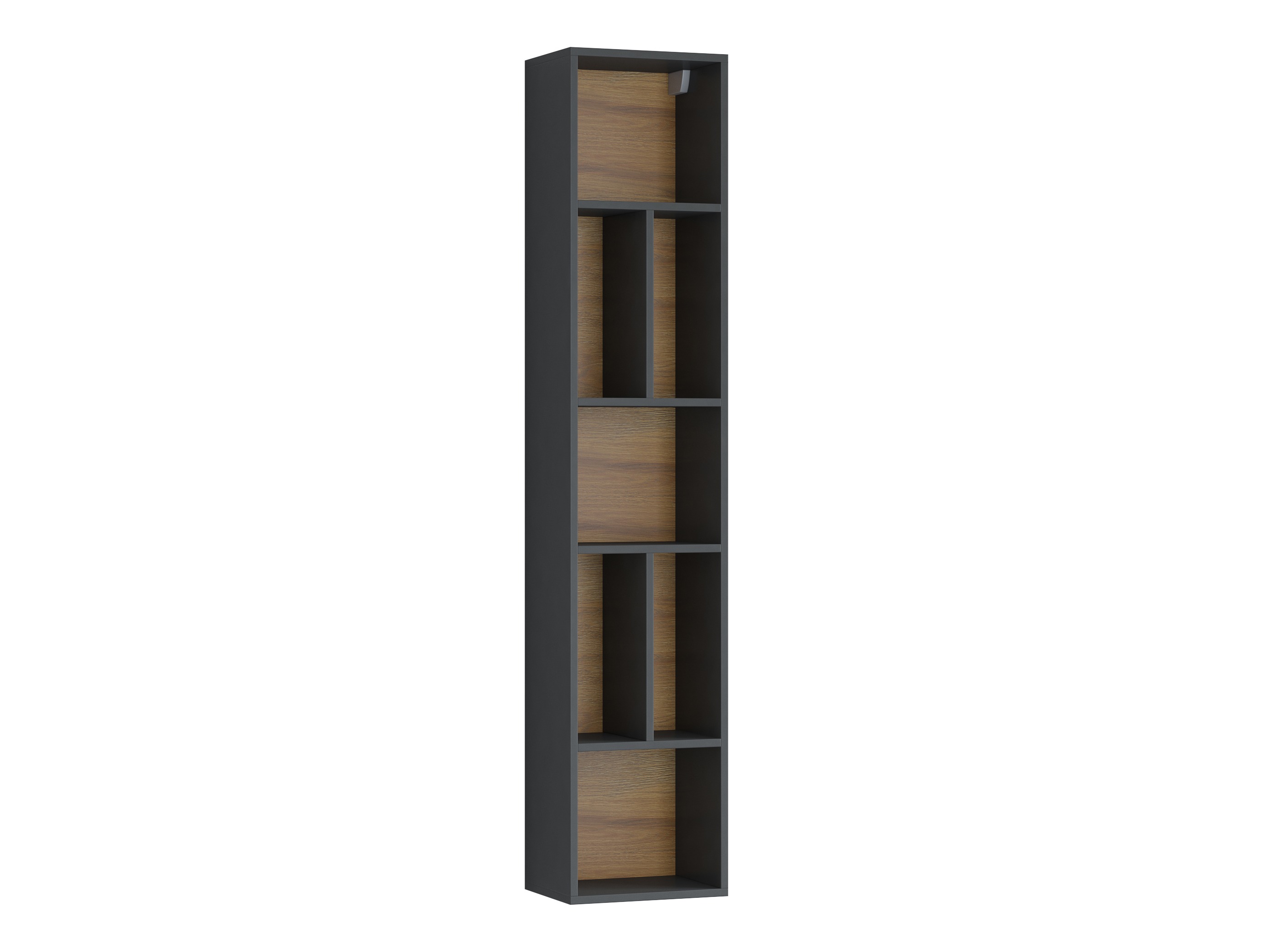 Piekarams plaukts Torsone 106 (Antracīts + Gloss antracīts + Grandson ozols)